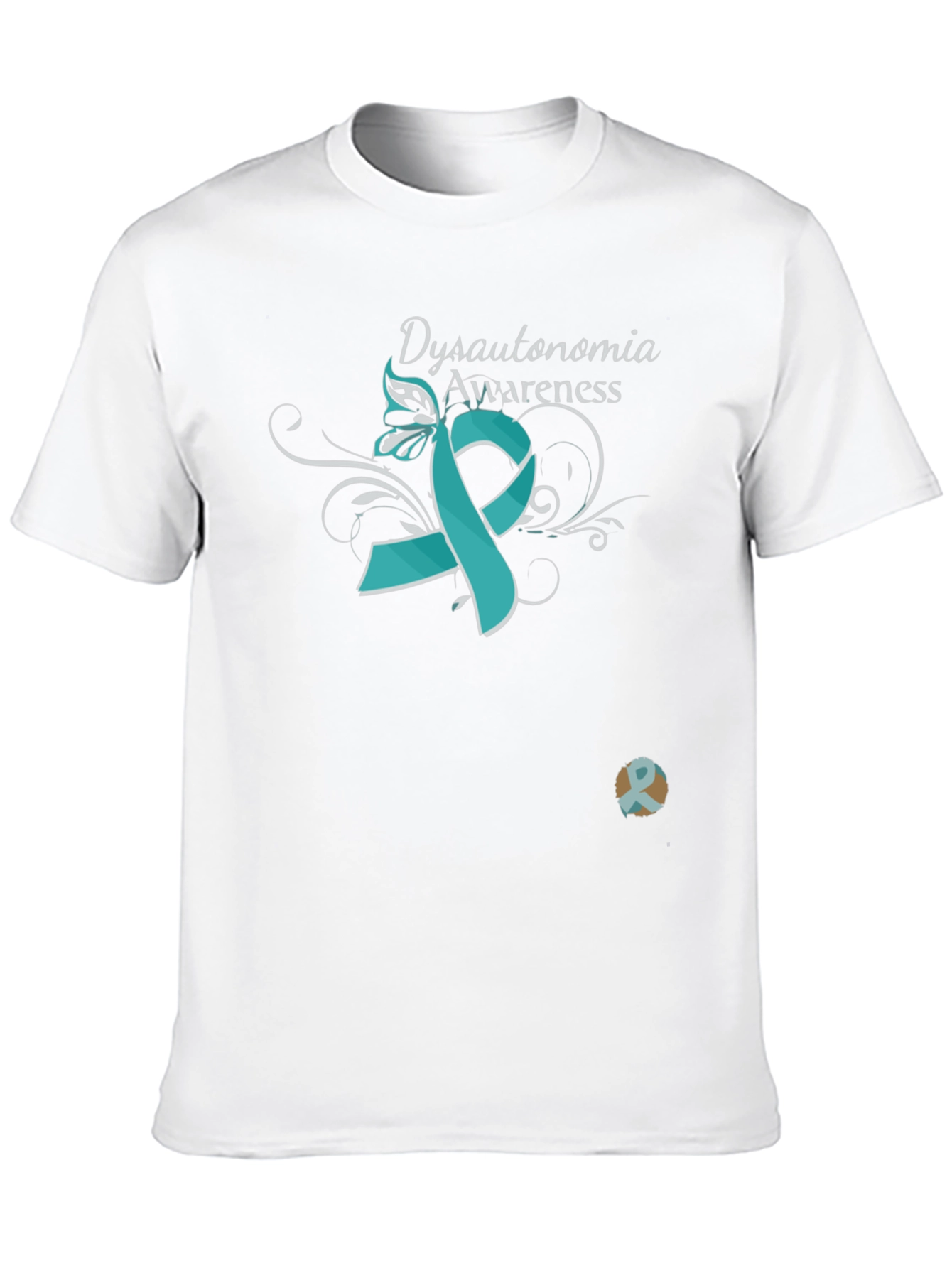 Dysautonomia Awareness Ribbon T-Shirt - Support & Style