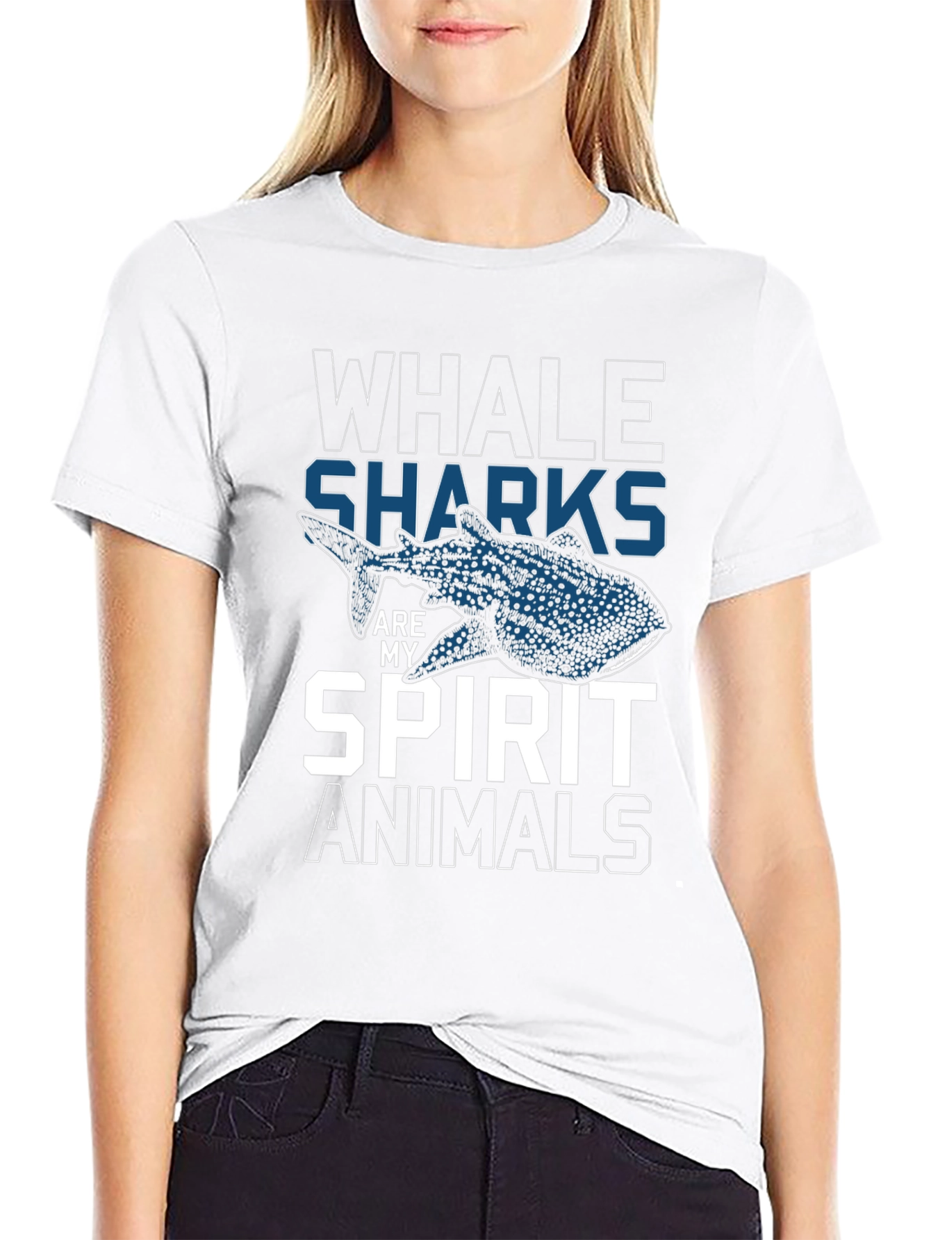 Whale Sharks Spirit Animals Graphic Tee
