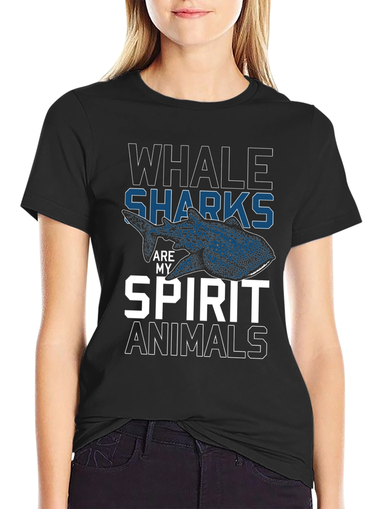 Whale Sharks Spirit Animals Graphic Tee