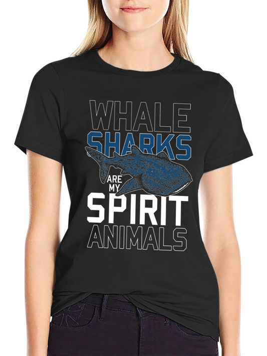 Whale Sharks Spirit Animals Graphic Tee