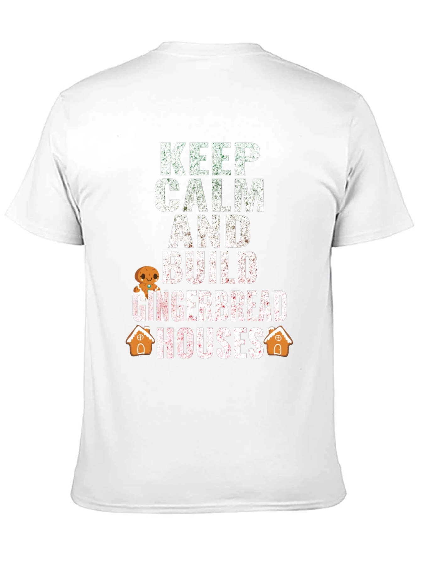 Keep Calm Build Gingerbread Houses T-Shirt