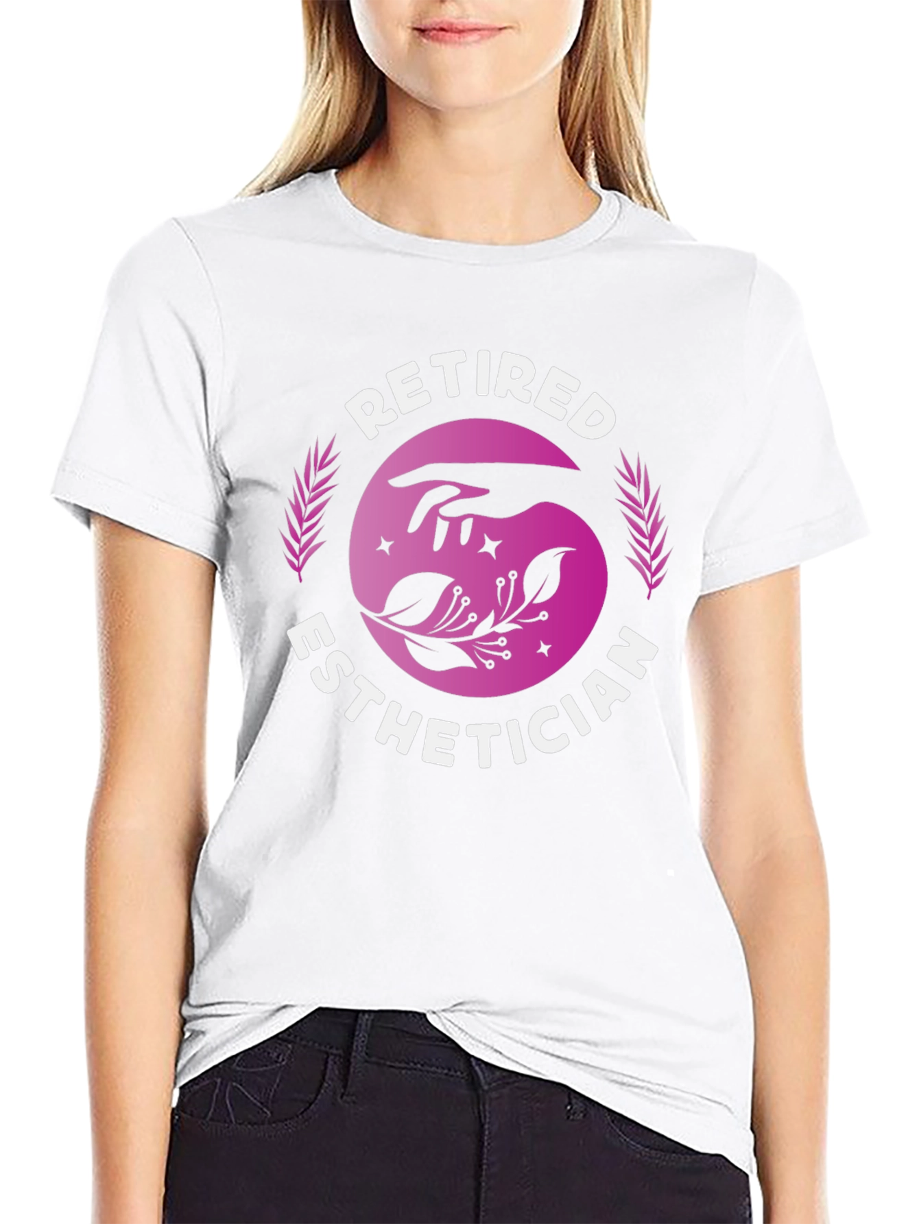 Retired Esthetician Graphic T-Shirt