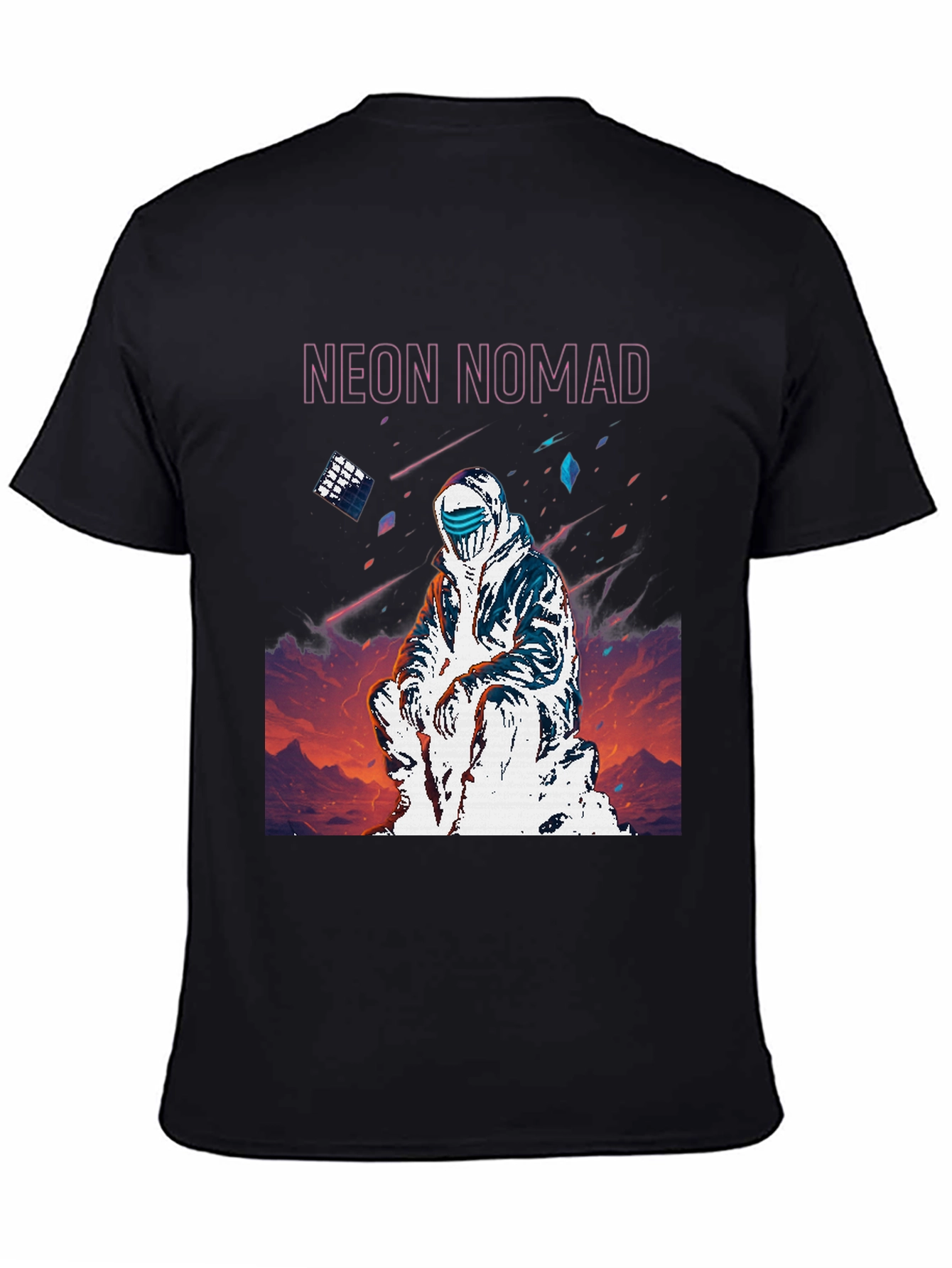 Neon Nomad T-Shirt - Edgy Urban Style