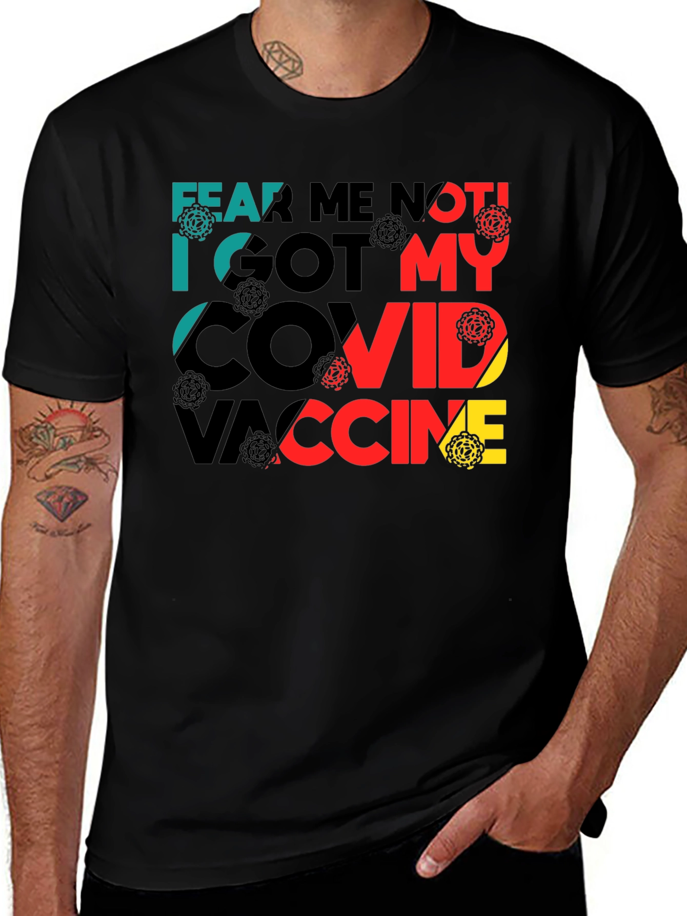 Fear Me Not COVID Vaccine T-Shirt