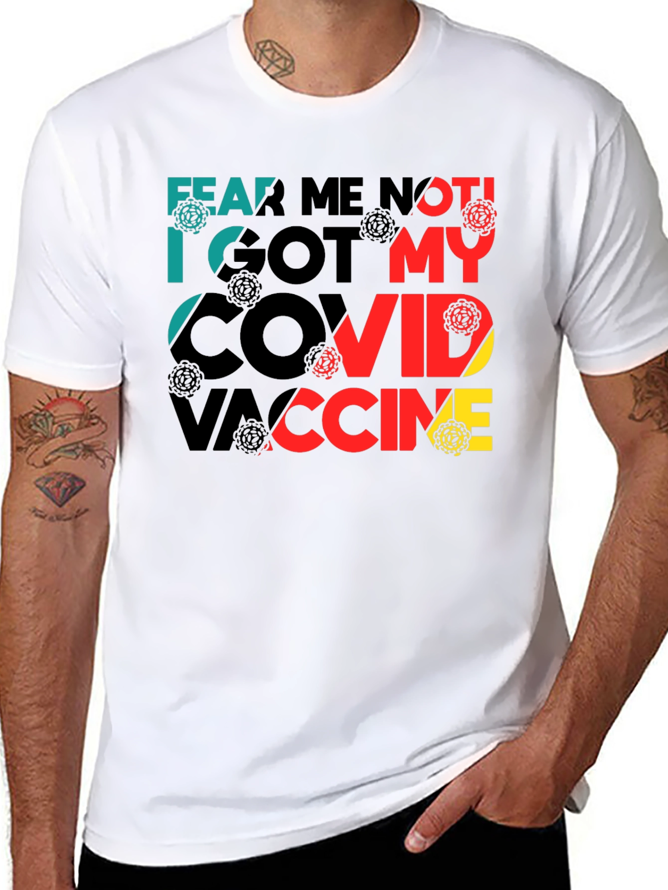 Fear Me Not COVID Vaccine T-Shirt