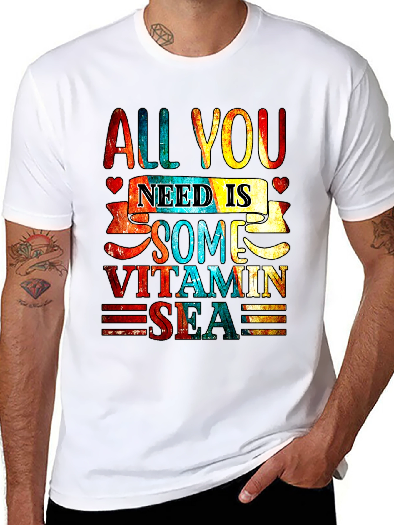 Vitamin Sea Graphic T-Shirt