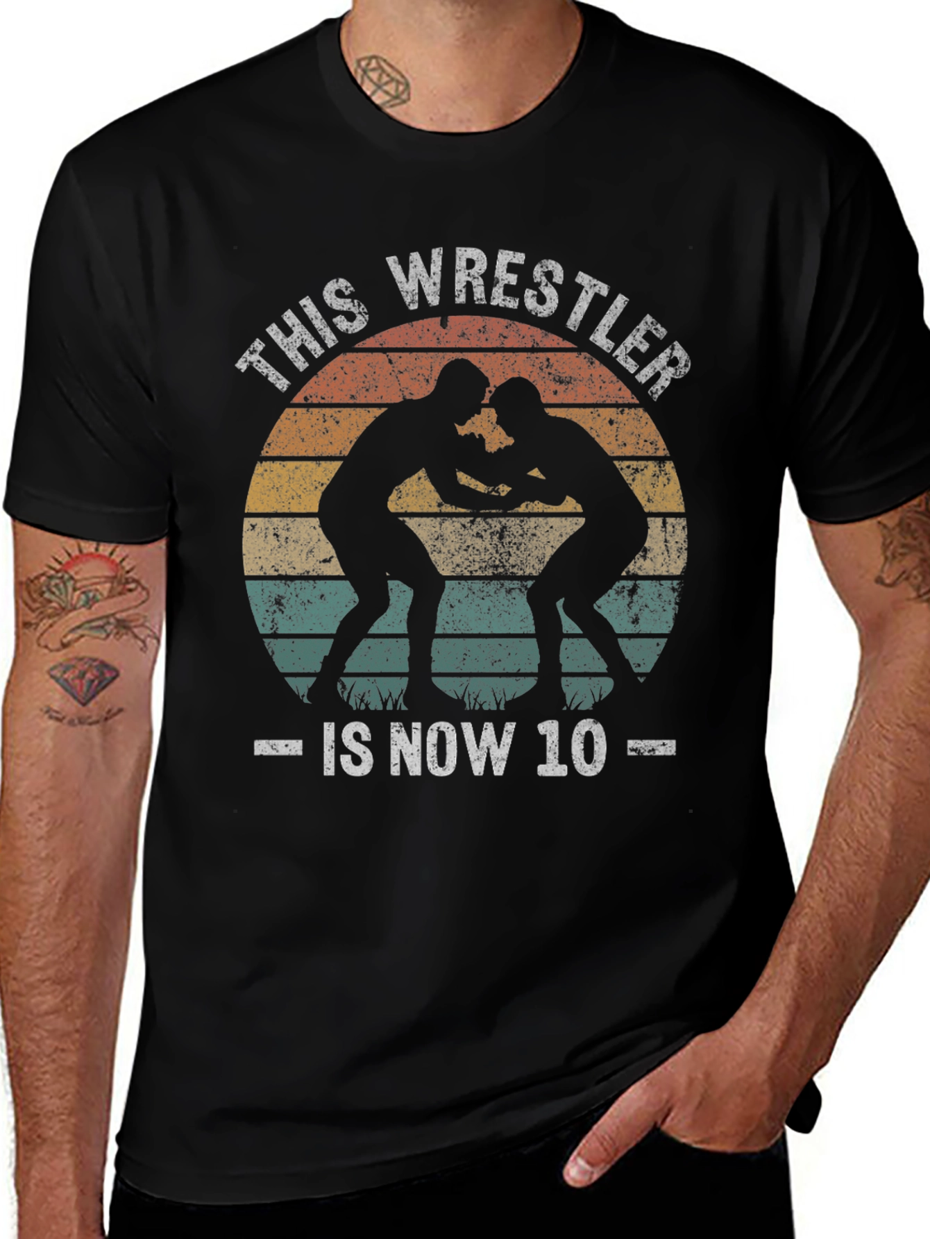This Wrestler is Now 10 T-Shirt