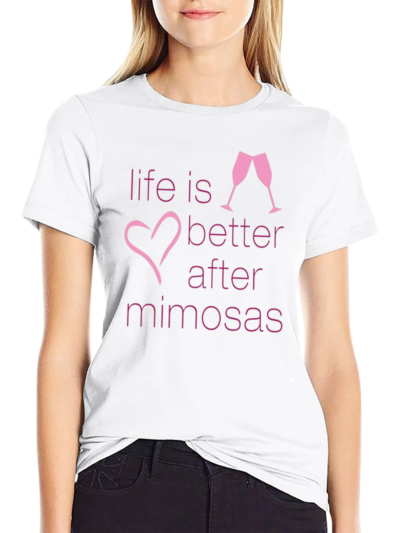 Life is Better After Mimosas Graphic Tee