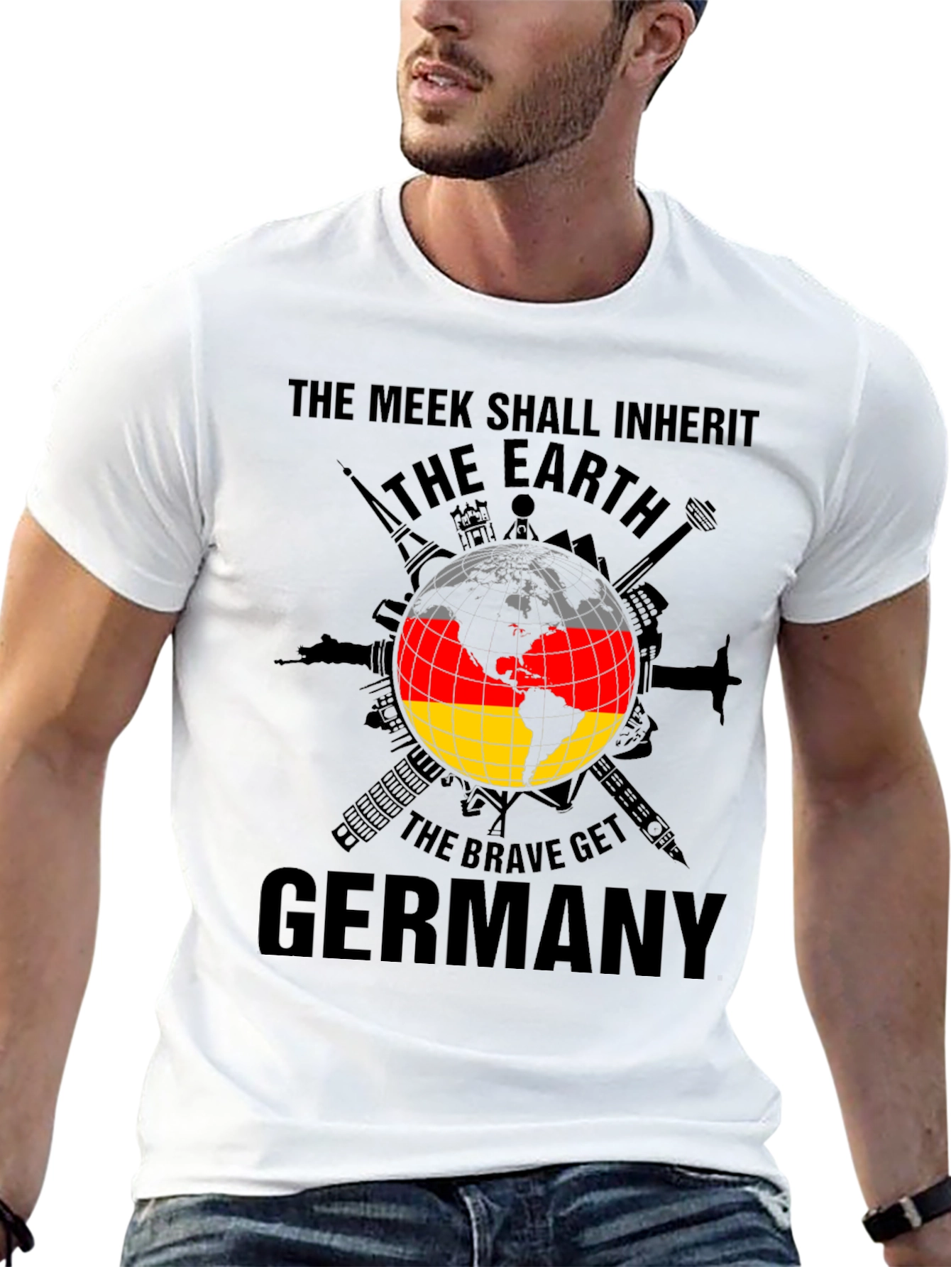 The Meek Shall Inherit Germany Graphic Tee