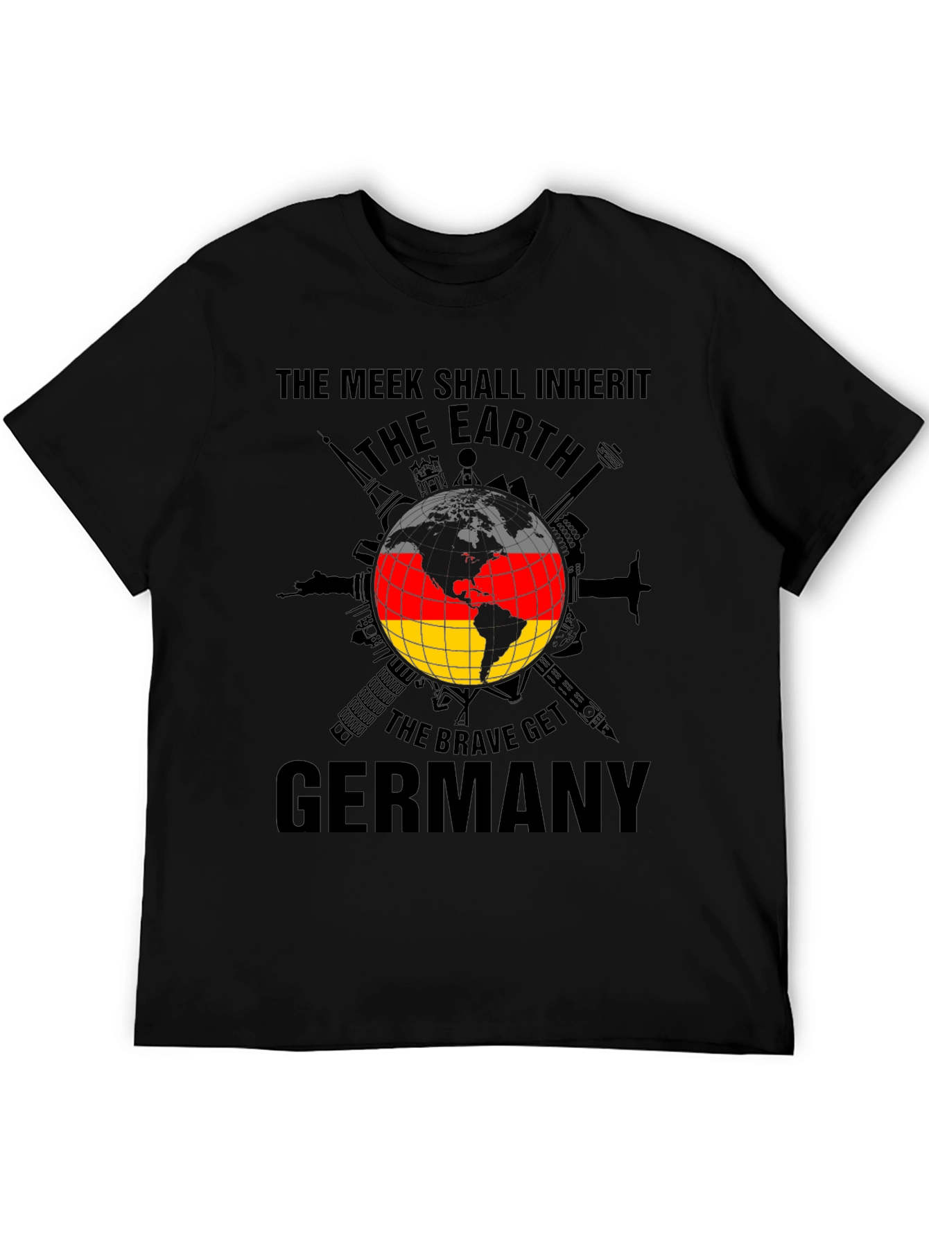 The Meek Shall Inherit Germany Graphic Tee