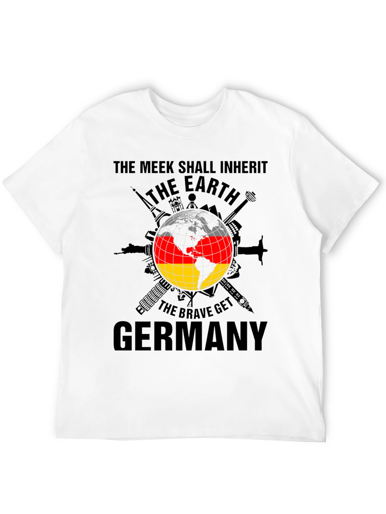 The Meek Shall Inherit Germany Graphic Tee