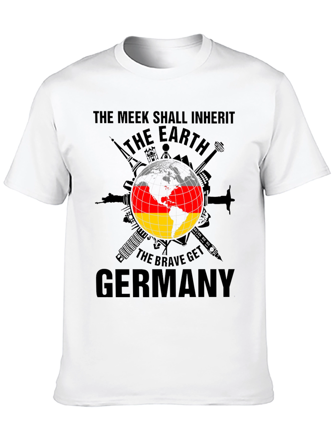 The Meek Shall Inherit Germany Graphic Tee