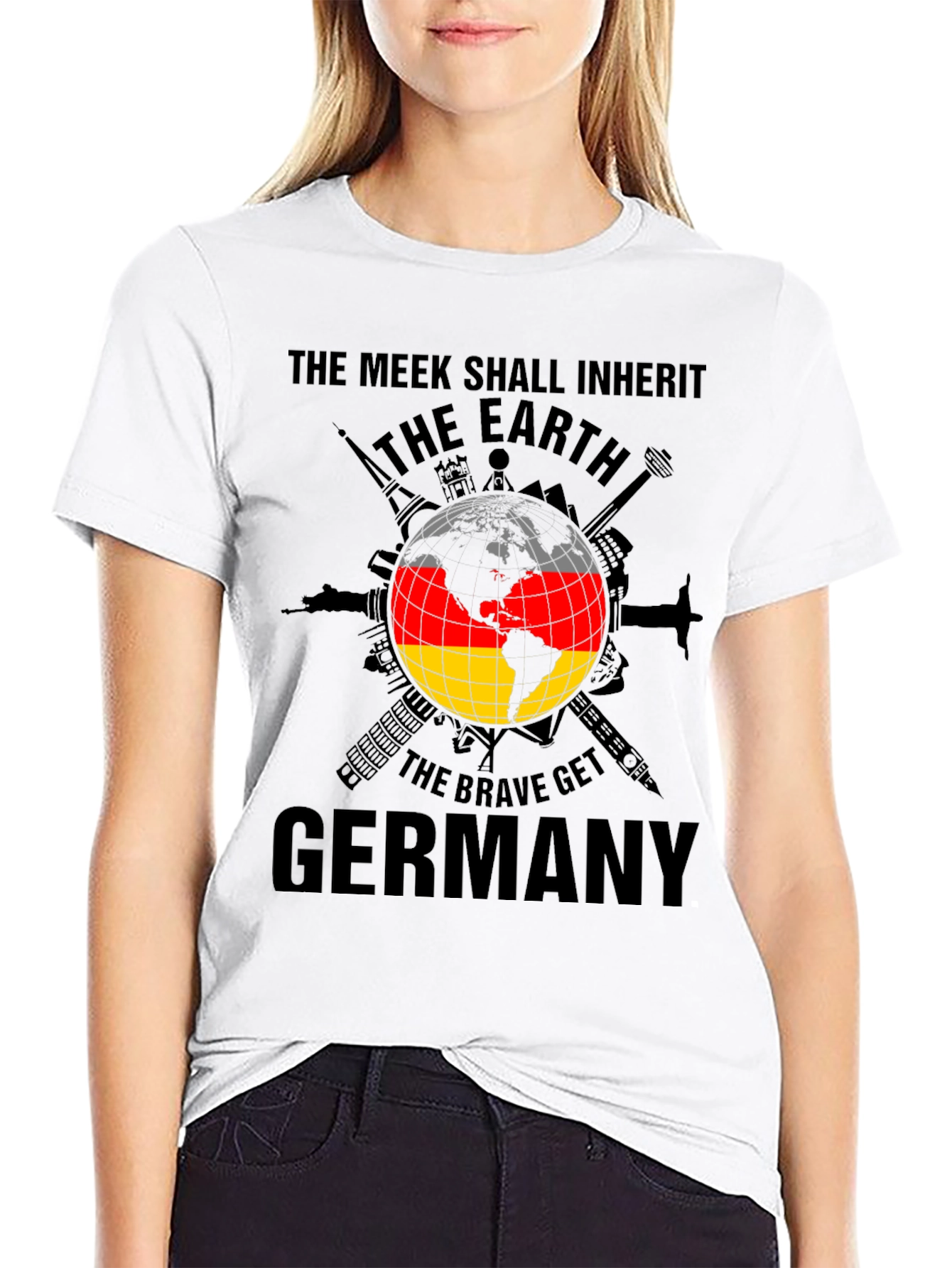 The Meek Shall Inherit Germany Graphic Tee