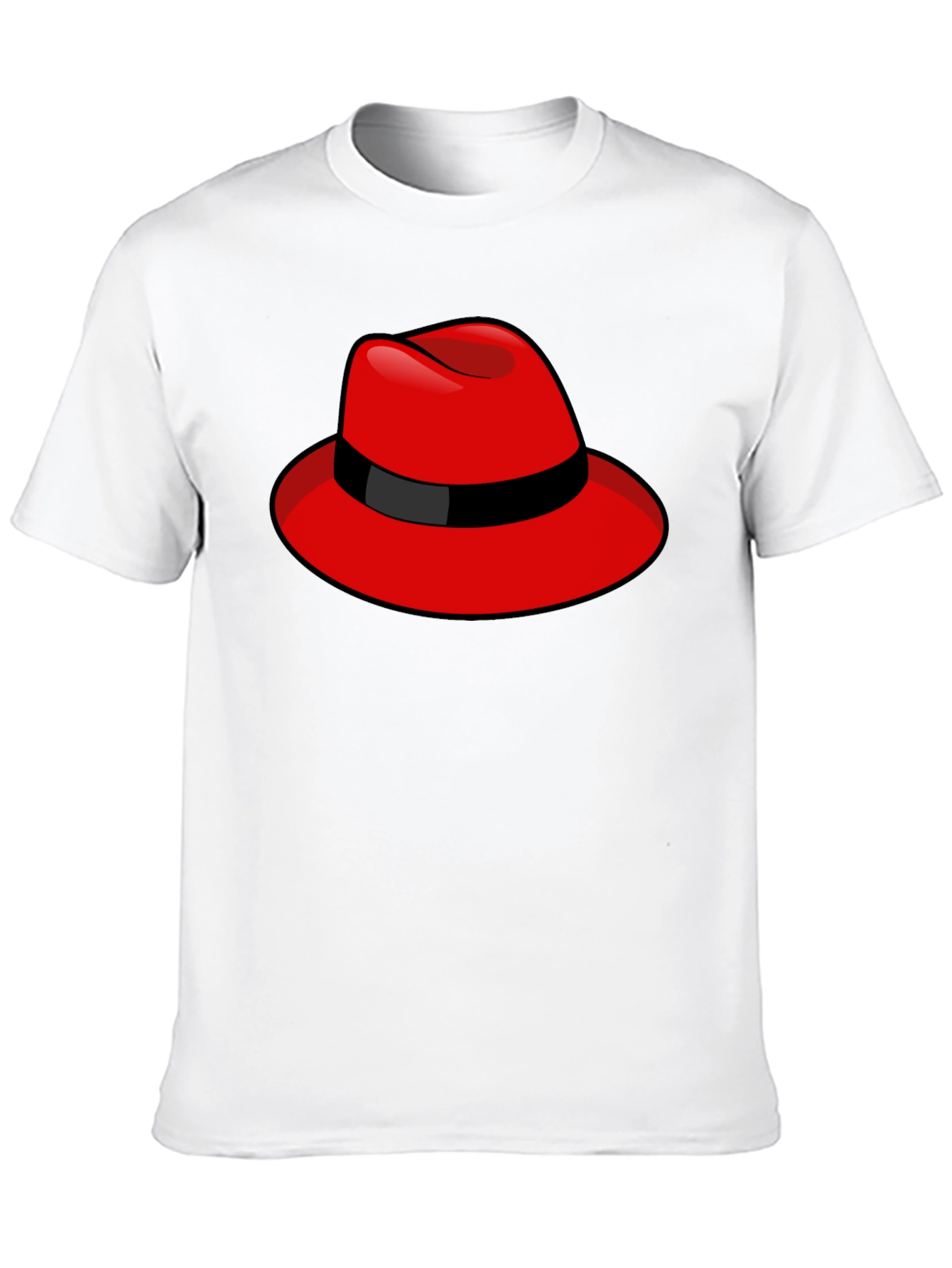 Red Hat Graphic T-Shirt - Stylish & Comfortable