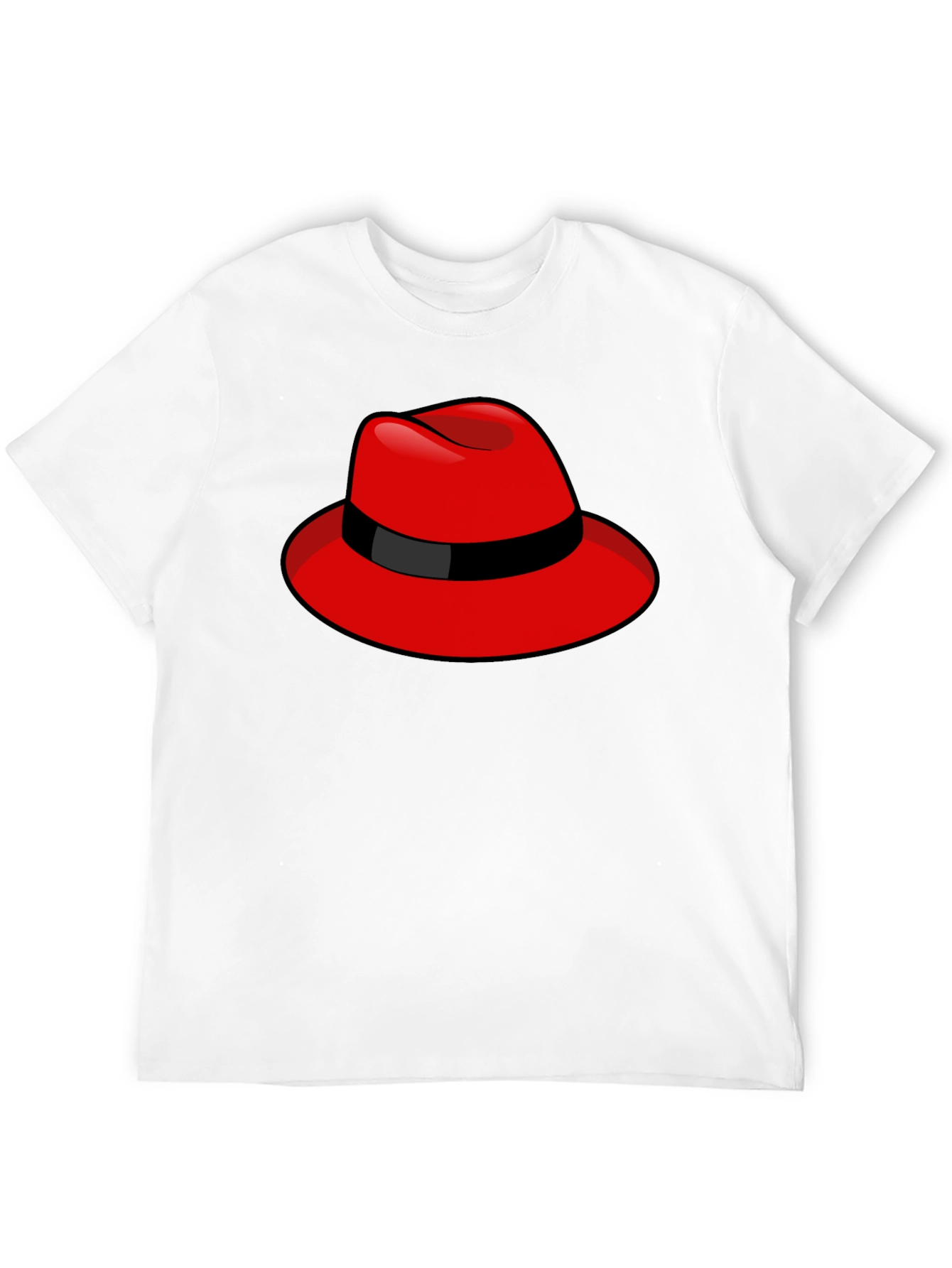Red Hat Graphic T-Shirt - Stylish & Comfortable