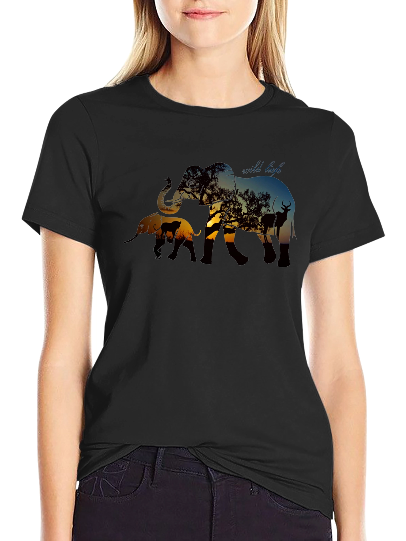 Wild Life Graphic T-Shirt