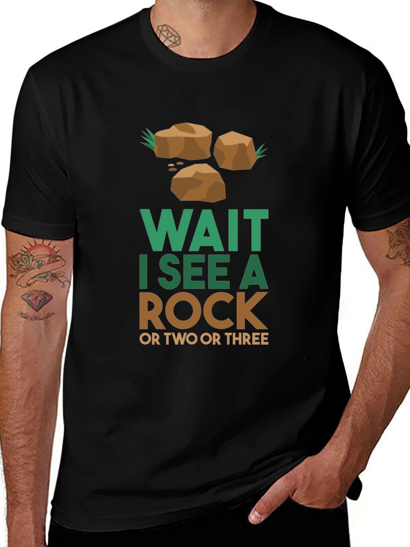 Wait I See a Rock T-Shirt