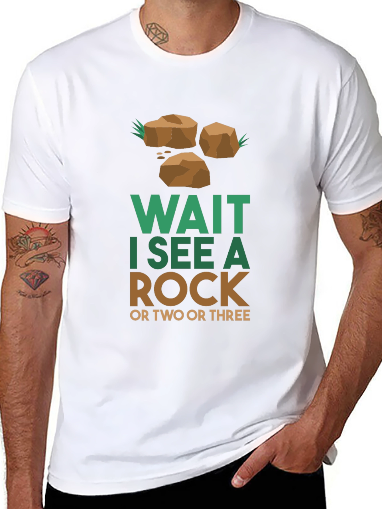 Wait I See a Rock T-Shirt