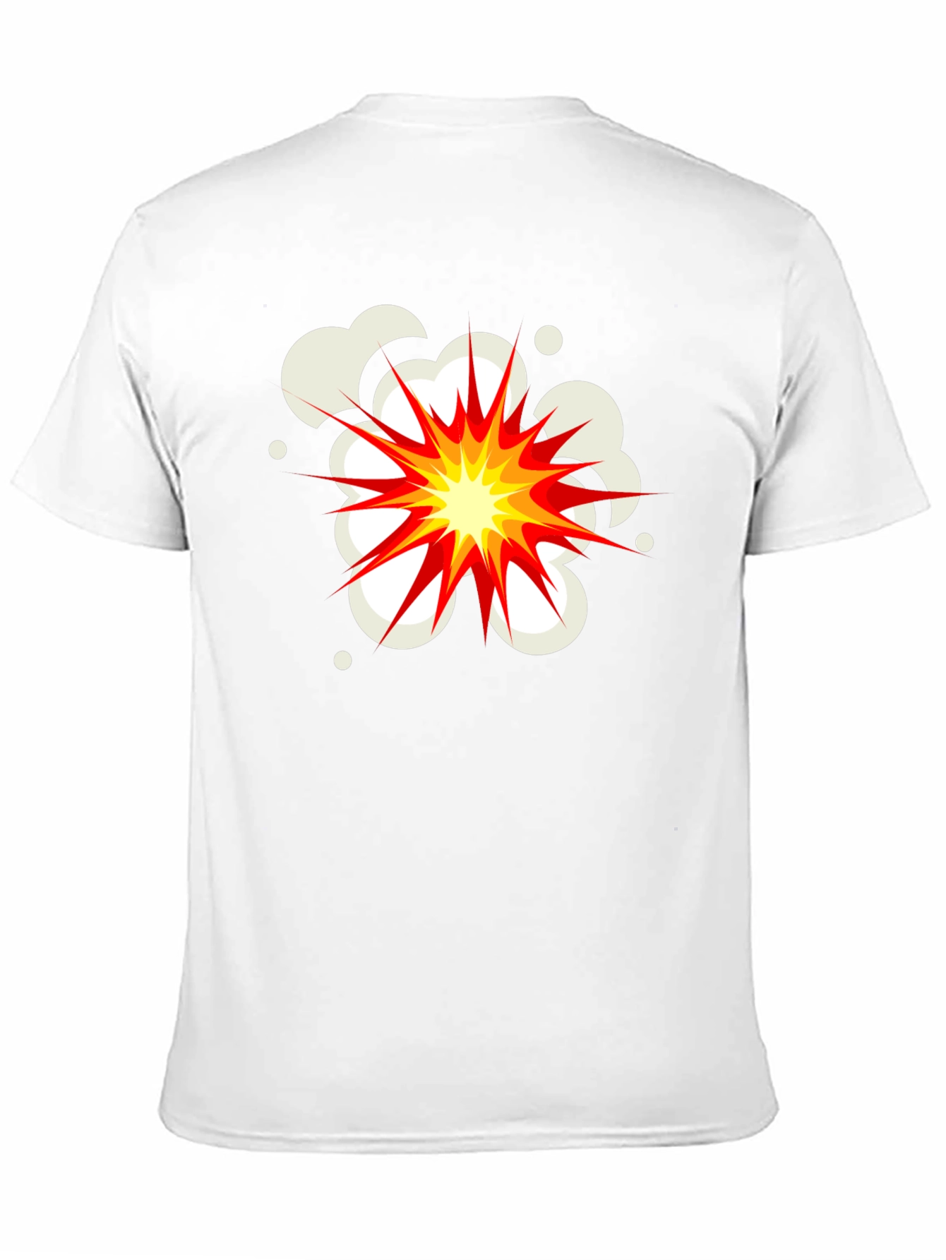 Explosion Graphic Black T-Shirt
