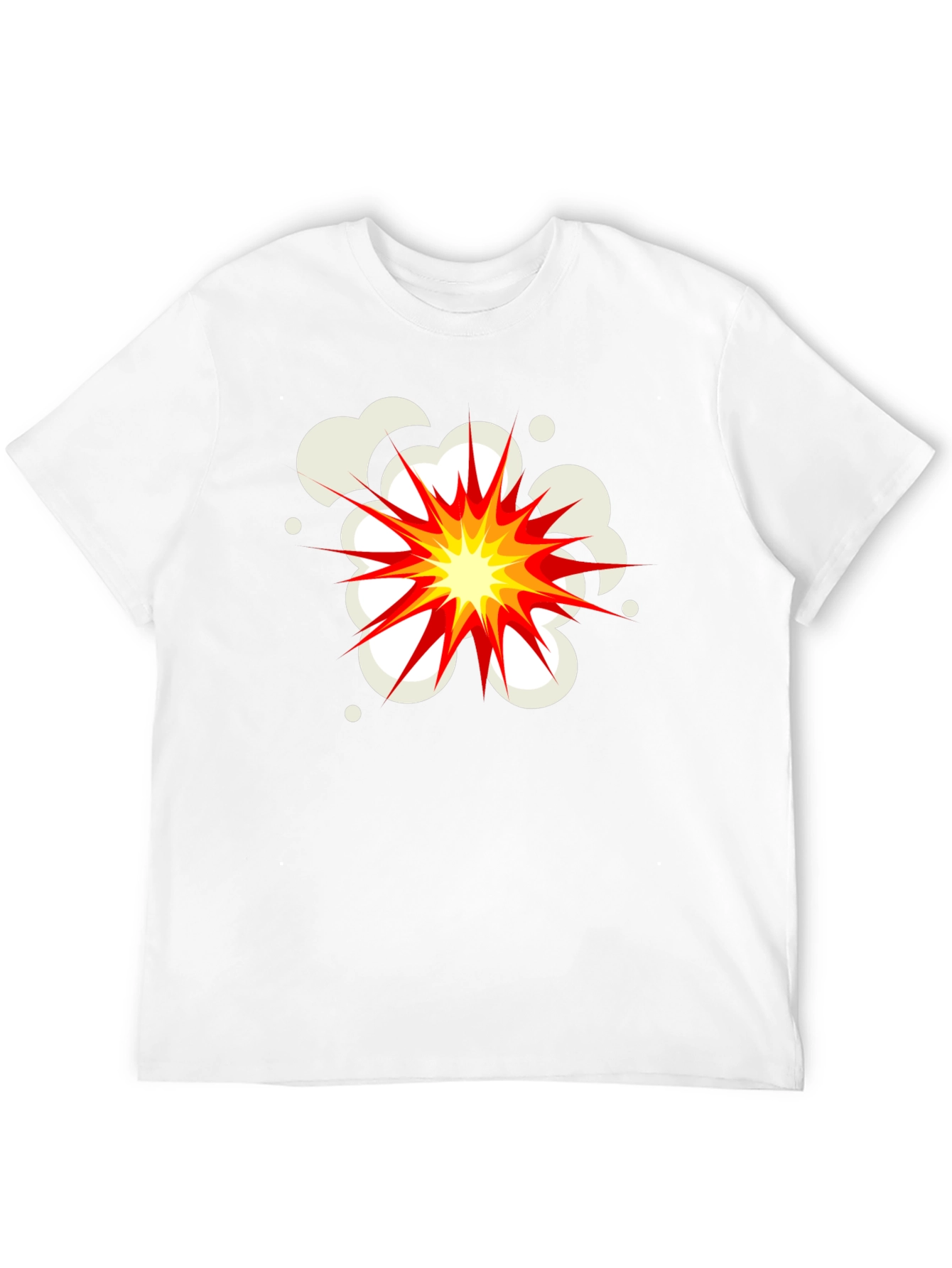 Explosion Graphic Black T-Shirt