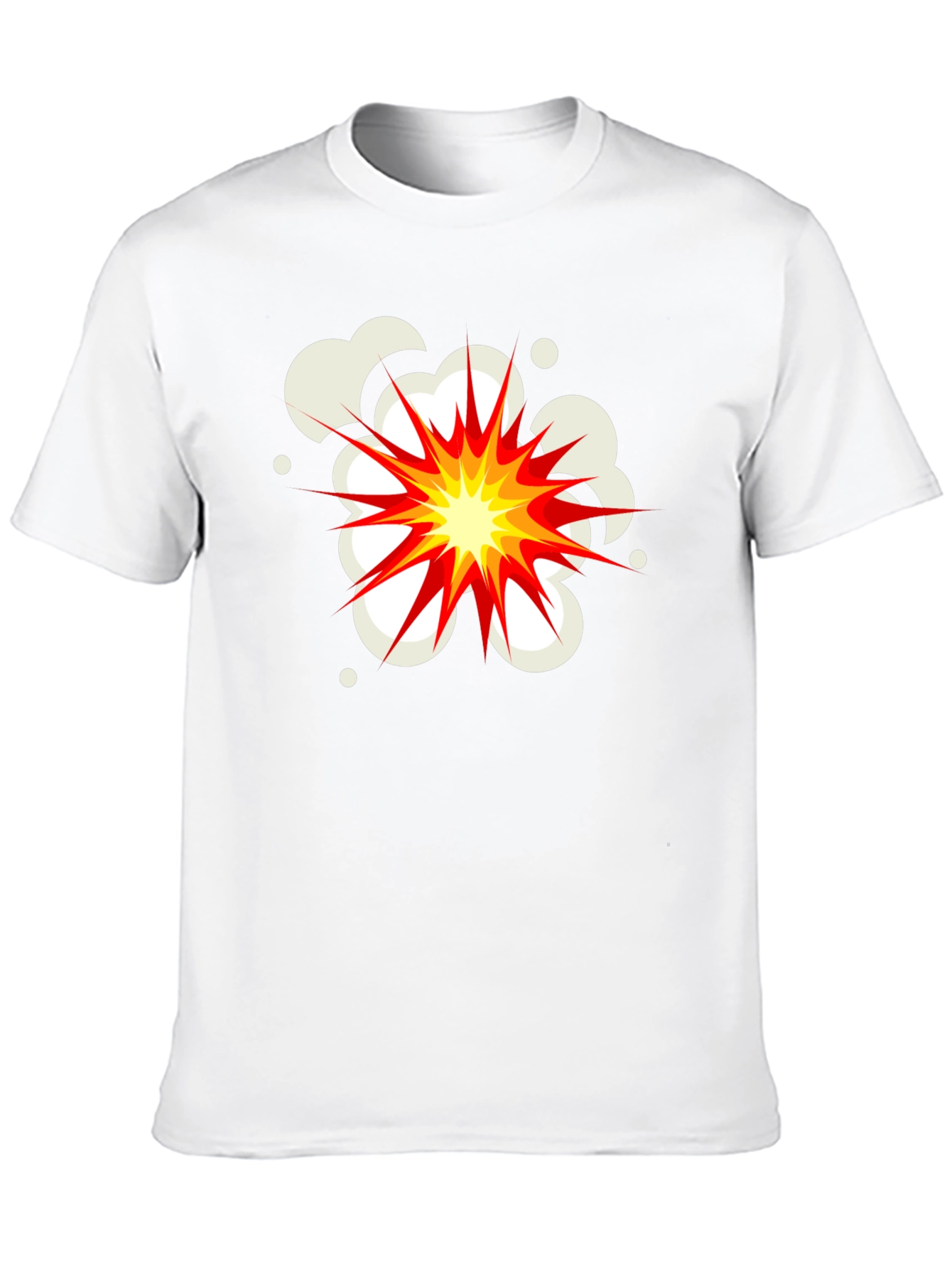 Explosion Graphic Black T-Shirt