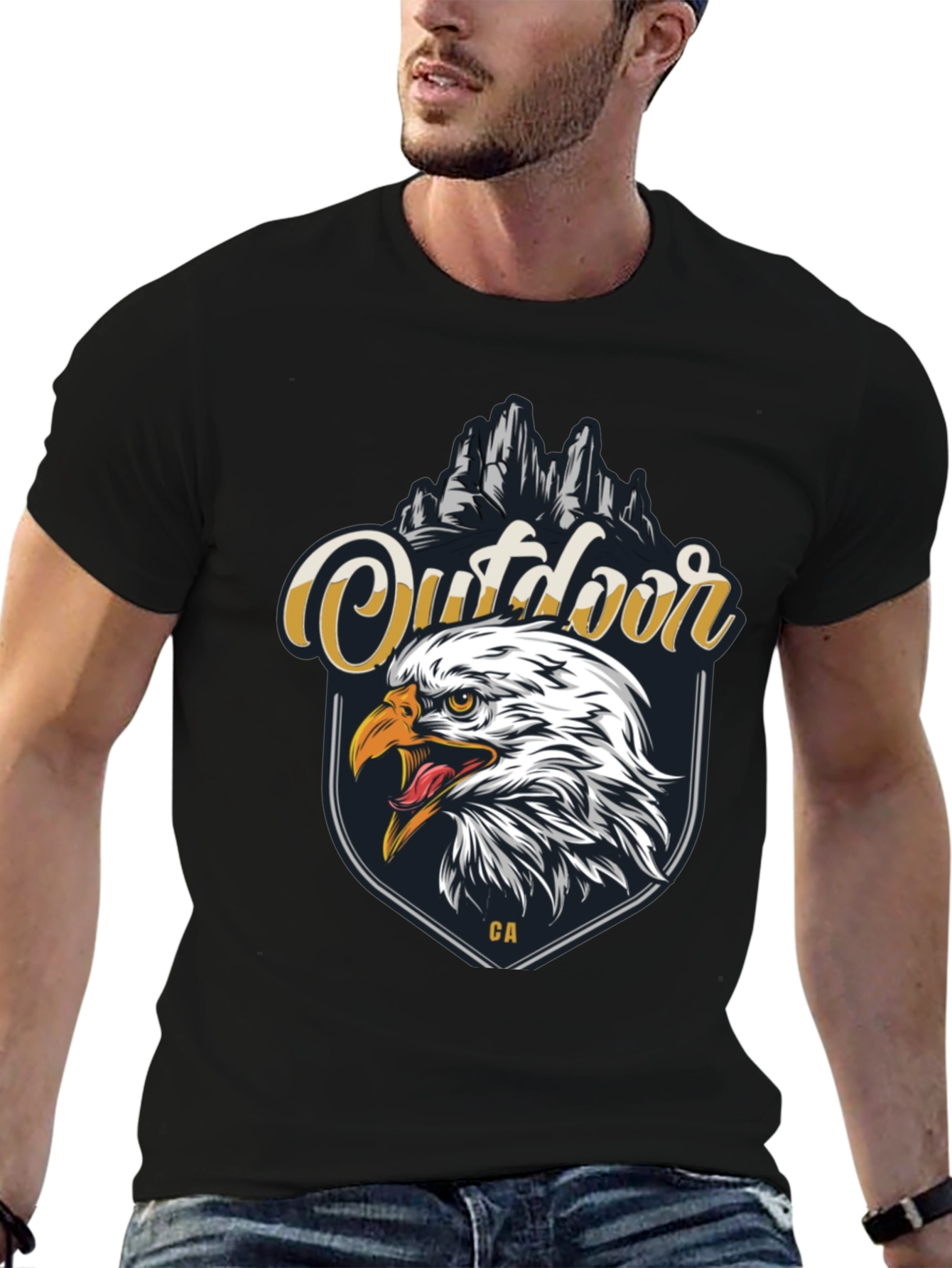 Outdoor Eagle Graphic T-Shirt