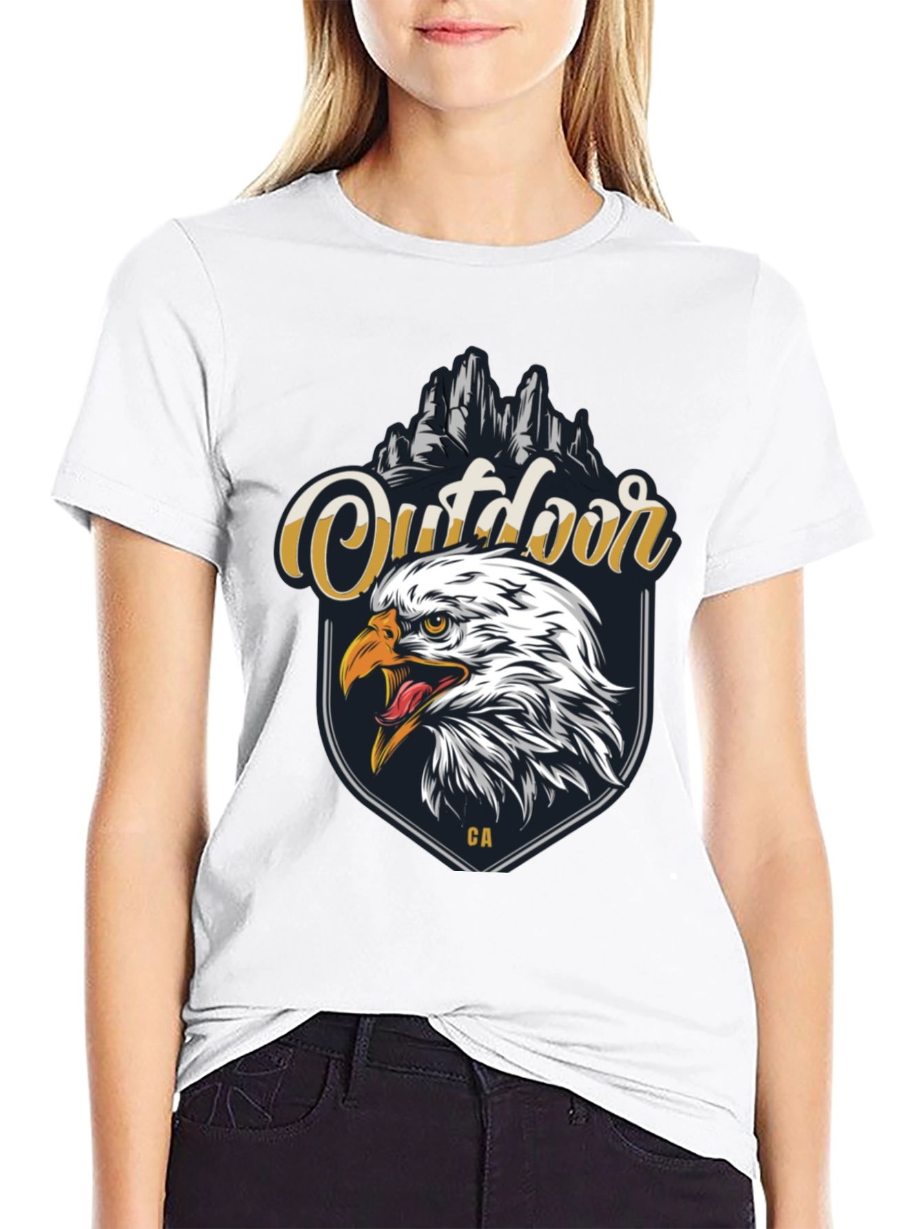Outdoor Eagle Graphic T-Shirt
