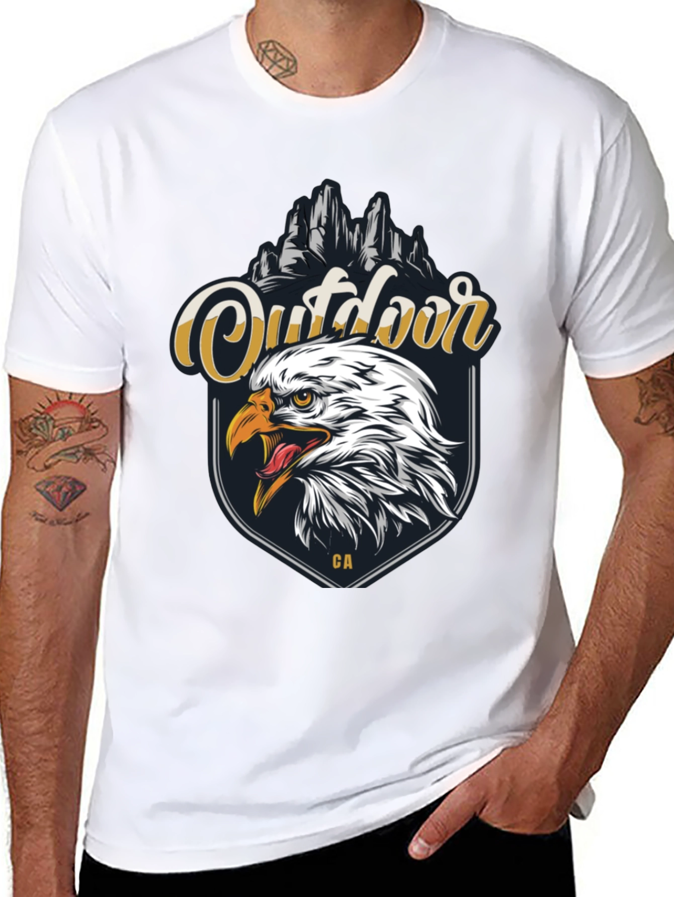 Outdoor Eagle Graphic T-Shirt