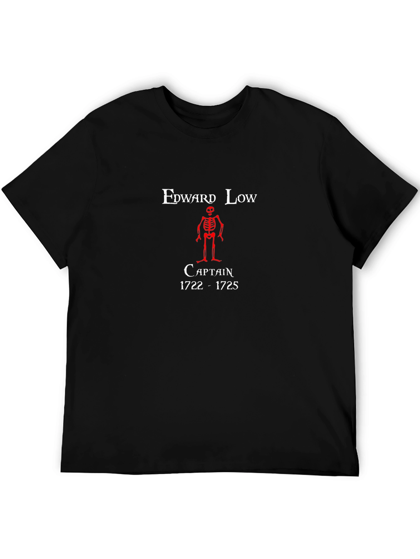 Edward Low Pirate Captain T-Shirt
