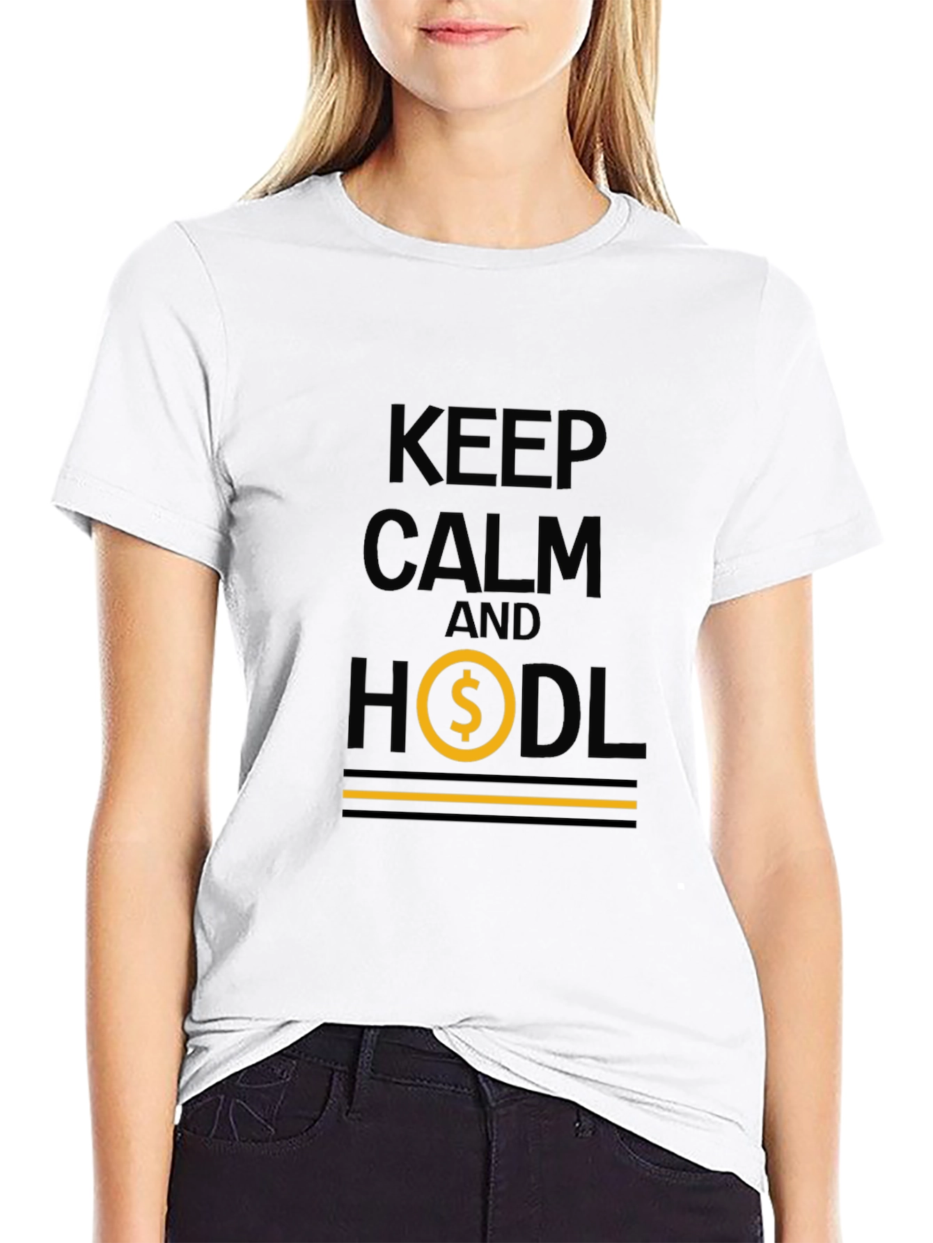 Keep Calm and HODL Crypto T-Shirt