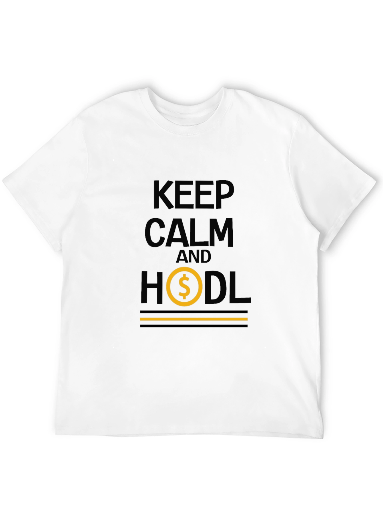 Keep Calm and HODL Crypto T-Shirt