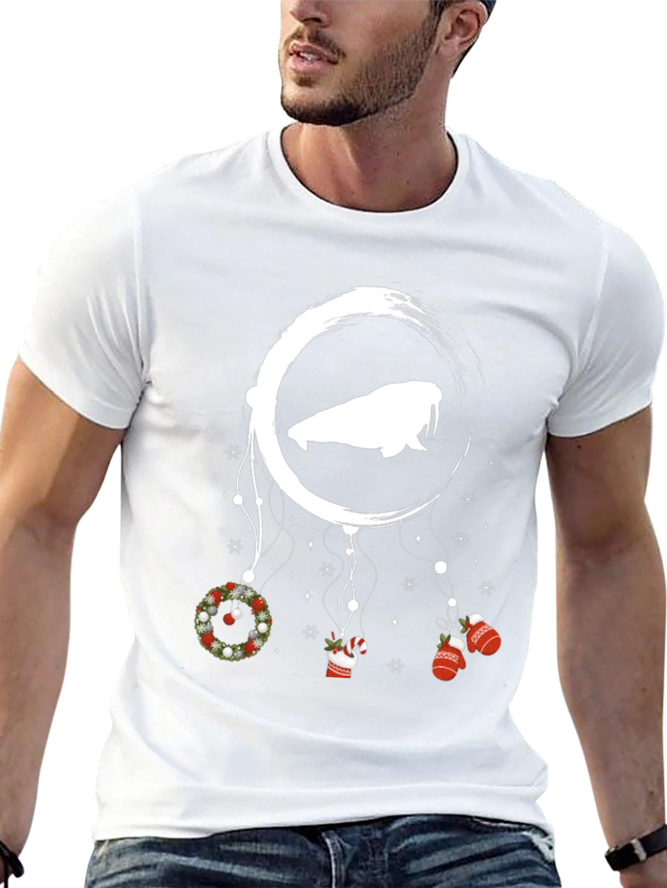 Festive Walrus Dreamcatcher T-Shirt