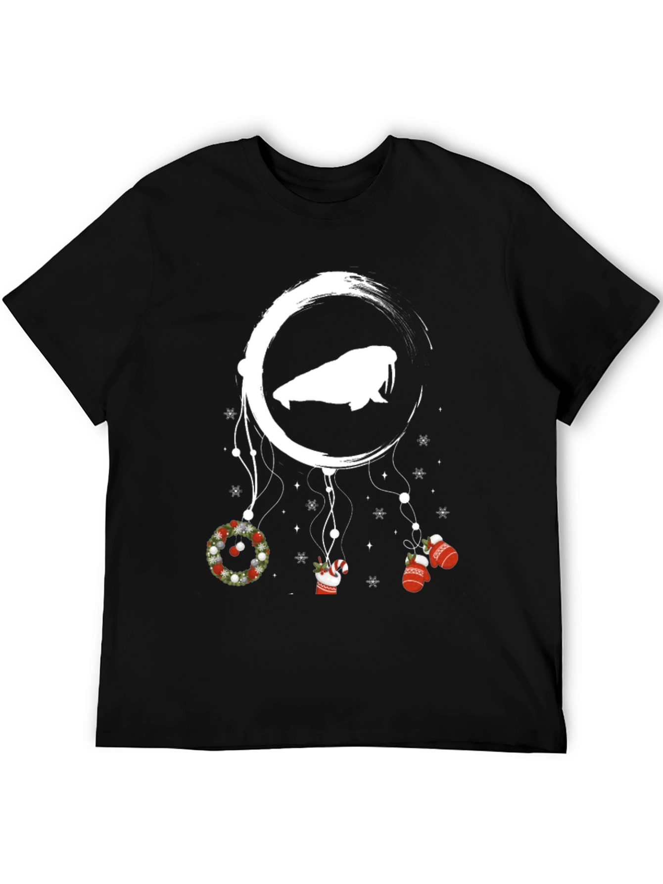Festive Walrus Dreamcatcher T-Shirt