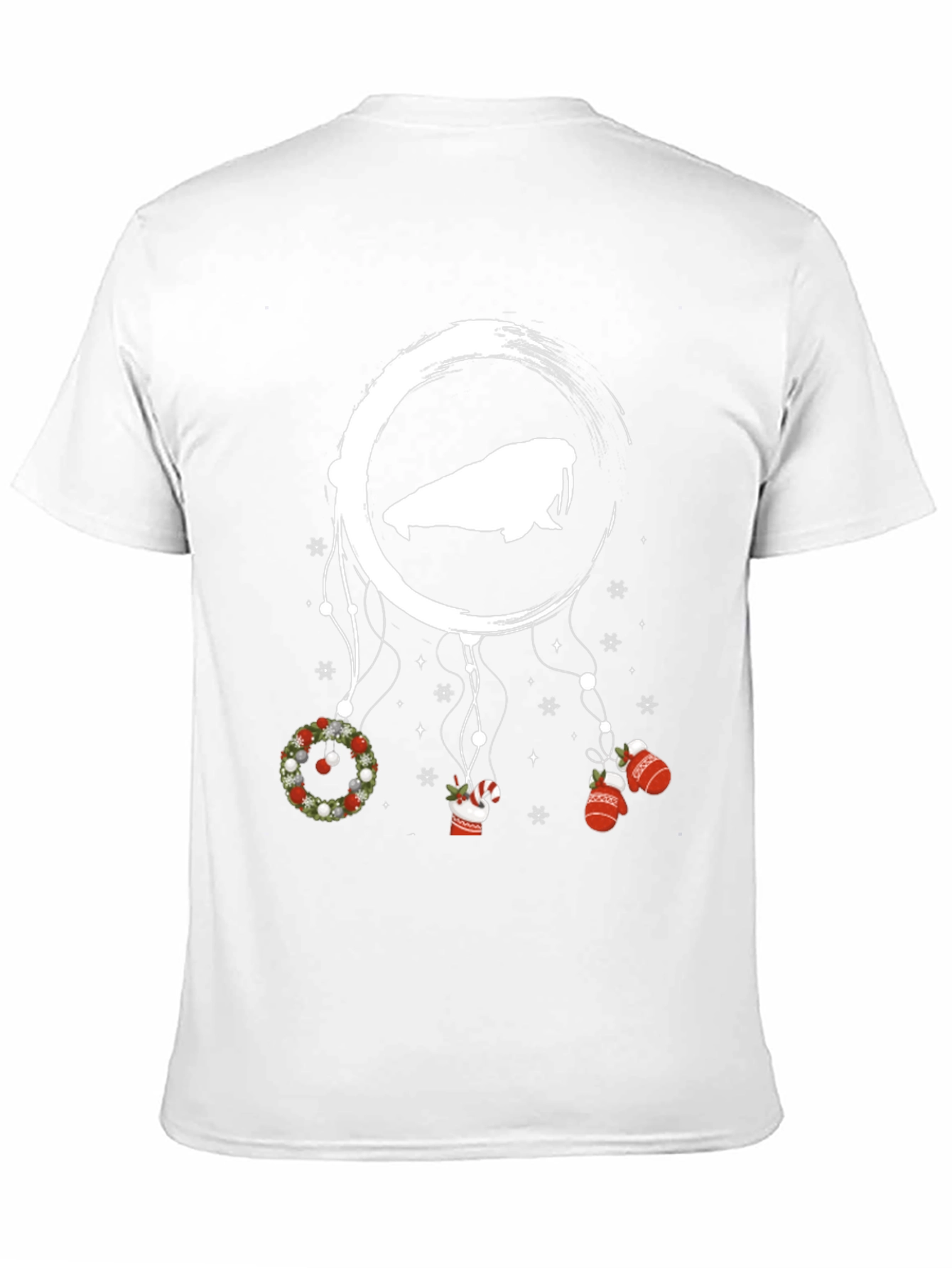 Festive Walrus Dreamcatcher T-Shirt
