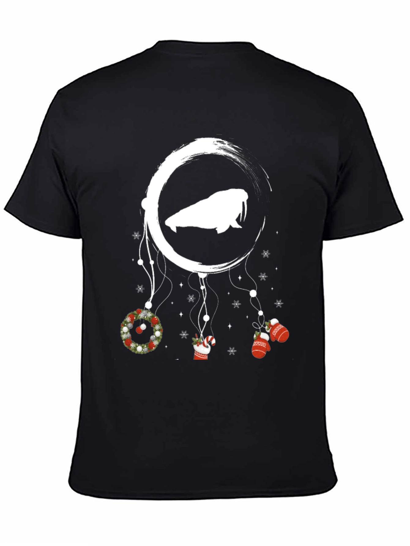 Festive Walrus Dreamcatcher T-Shirt