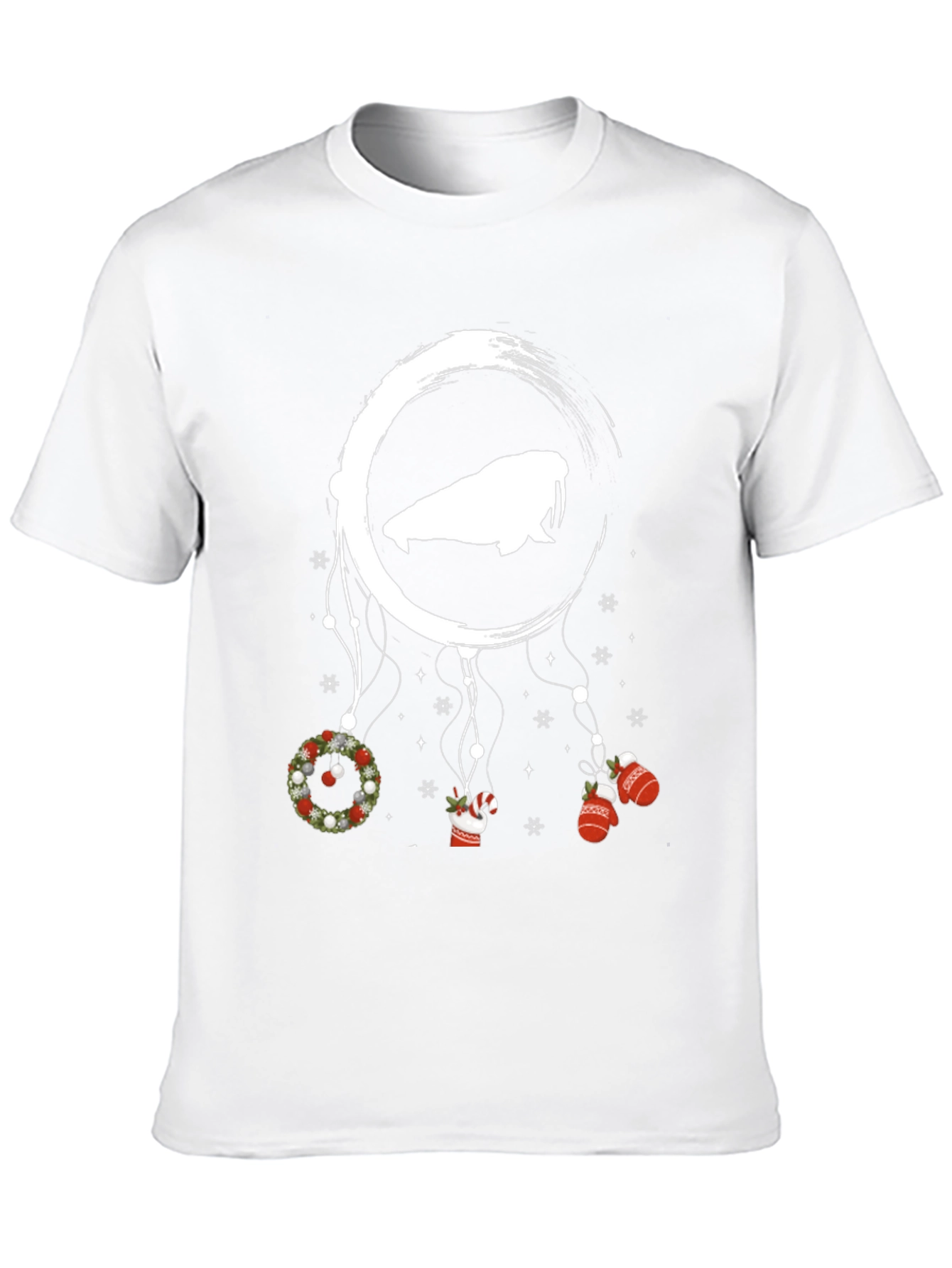 Festive Walrus Dreamcatcher T-Shirt