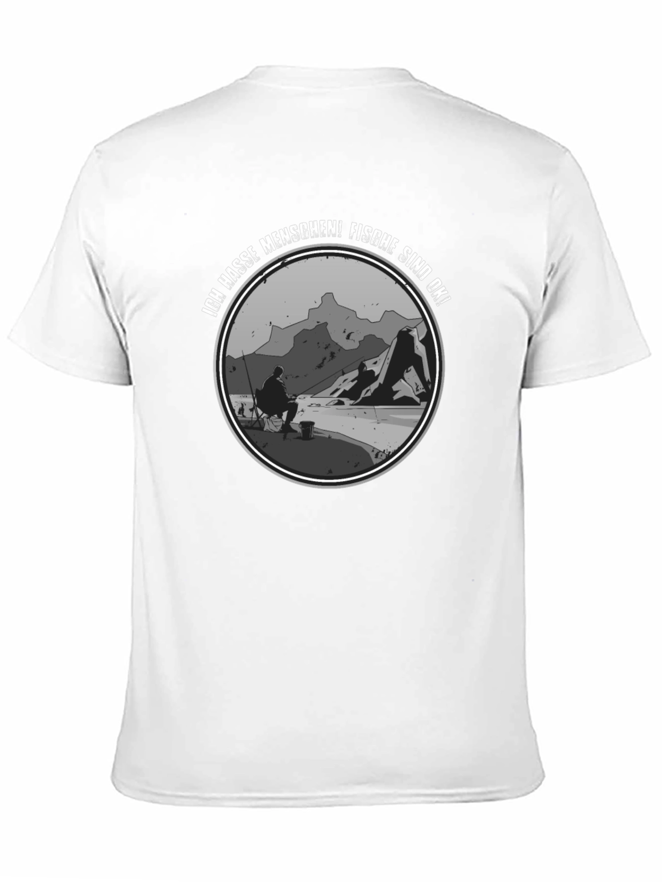 I Hate People Fishing T-Shirt