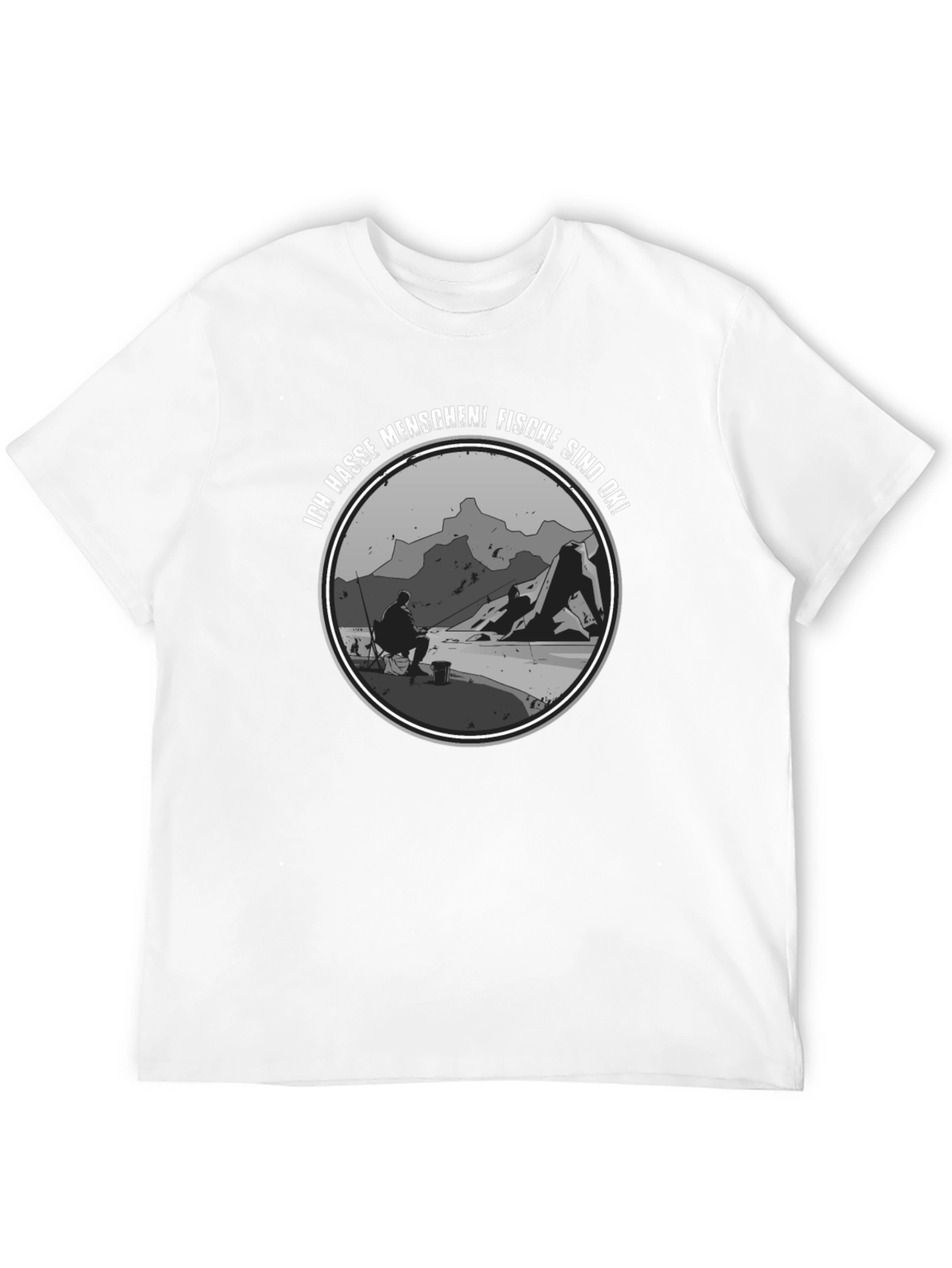 I Hate People Fishing T-Shirt