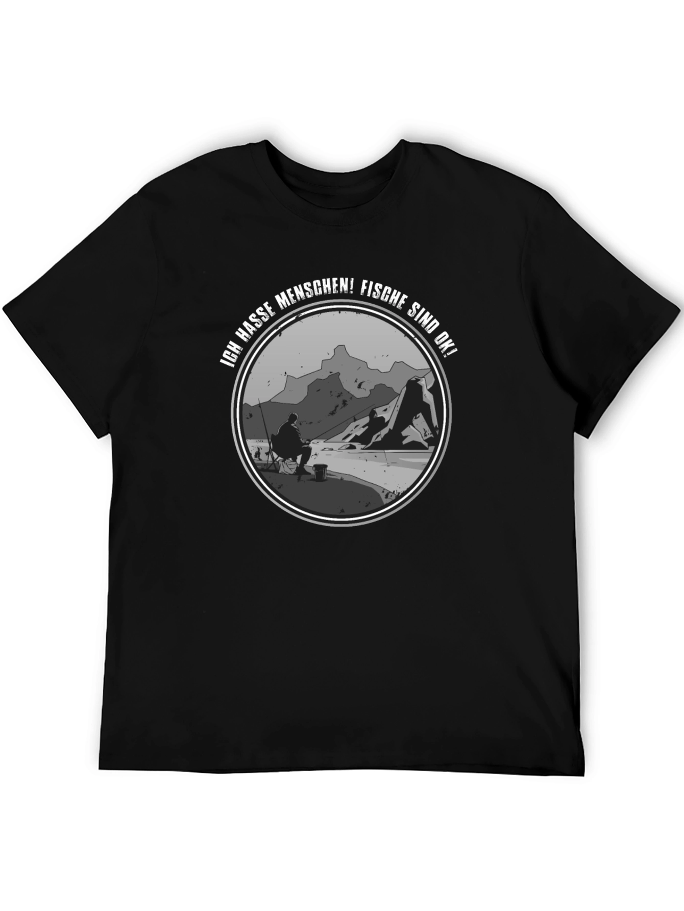 I Hate People Fishing T-Shirt