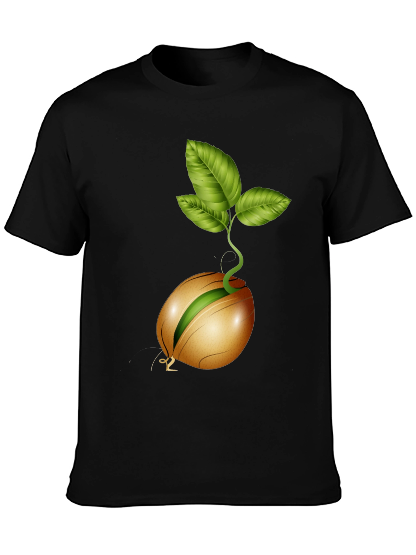 Sprouting Seed Graphic Tee - Organic Style