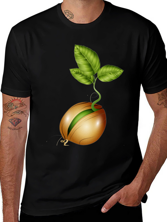 Sprouting Seed Graphic Tee - Organic Style