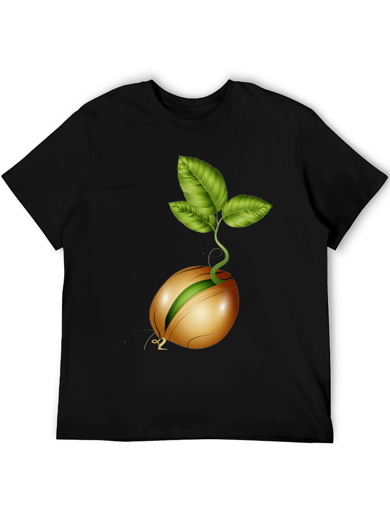Sprouting Seed Graphic Tee - Organic Style