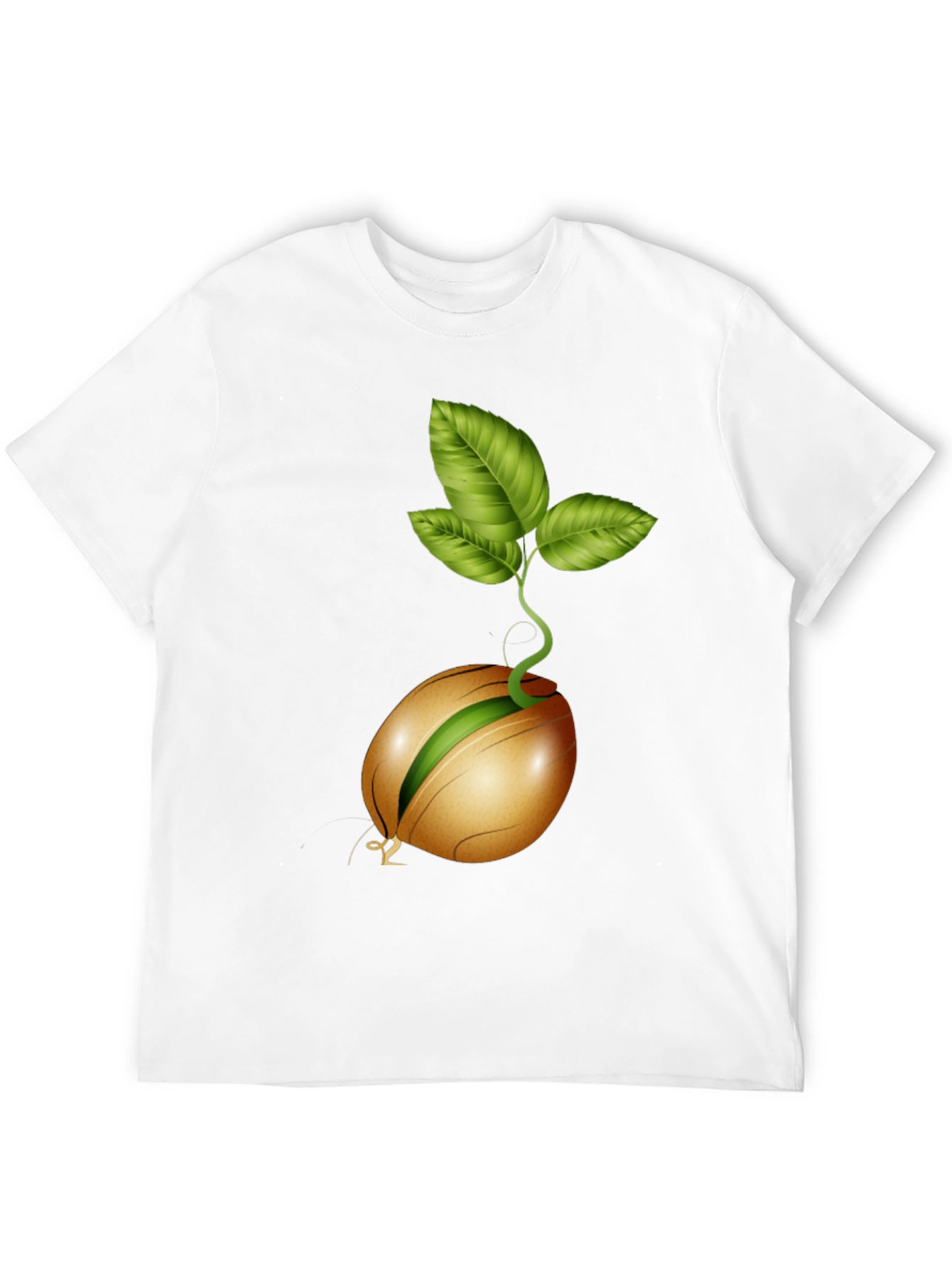 Sprouting Seed Graphic Tee - Organic Style