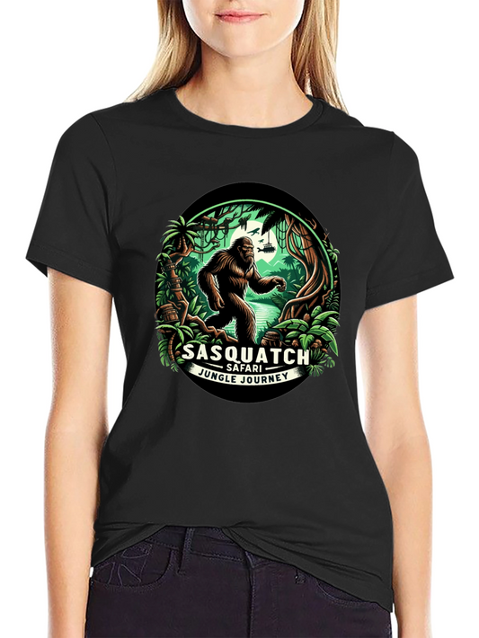 Sasquatch Safari T-Shirt - Jungle Adventure Tee