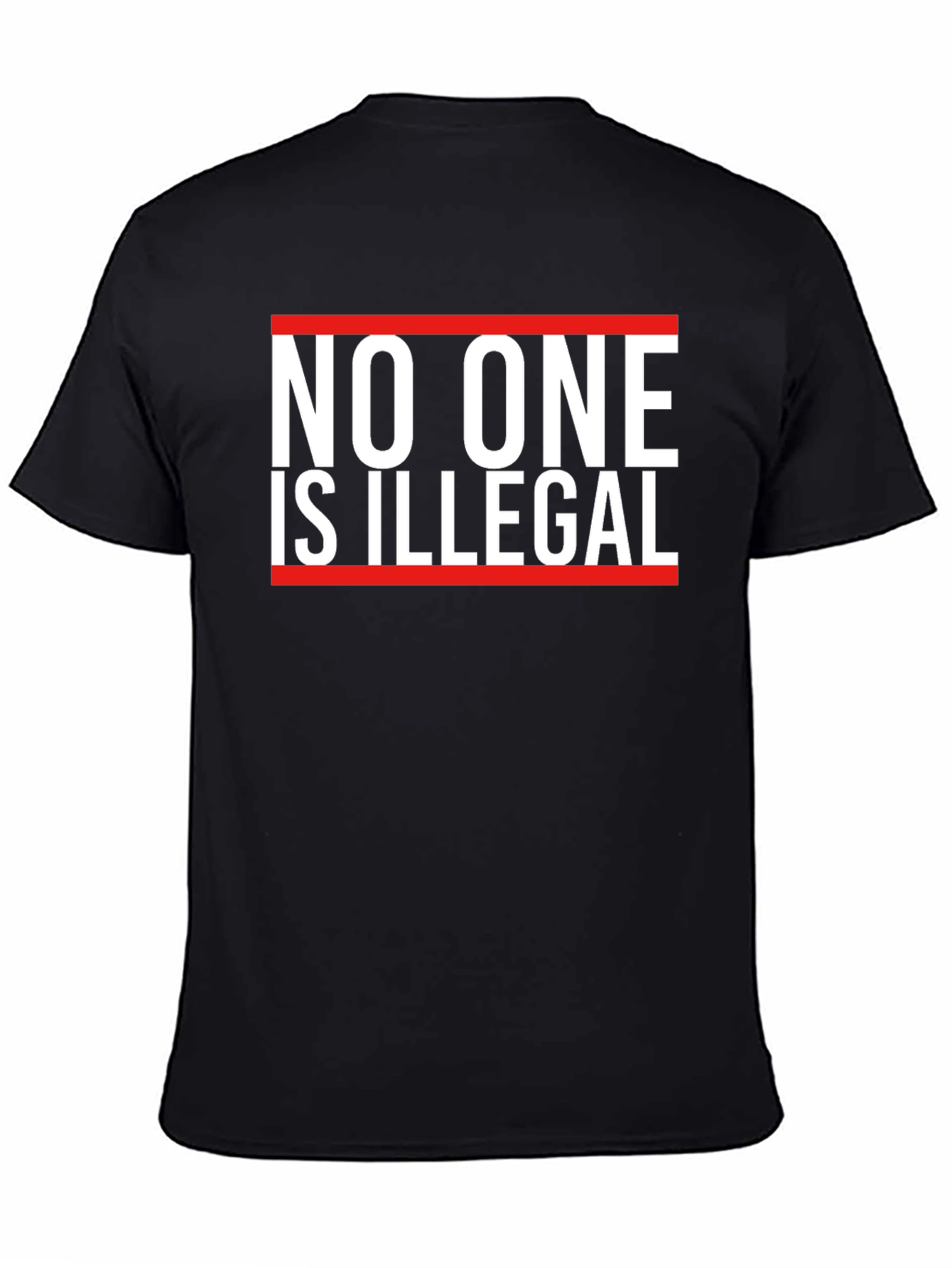 No One is Illegal Graphic Tee