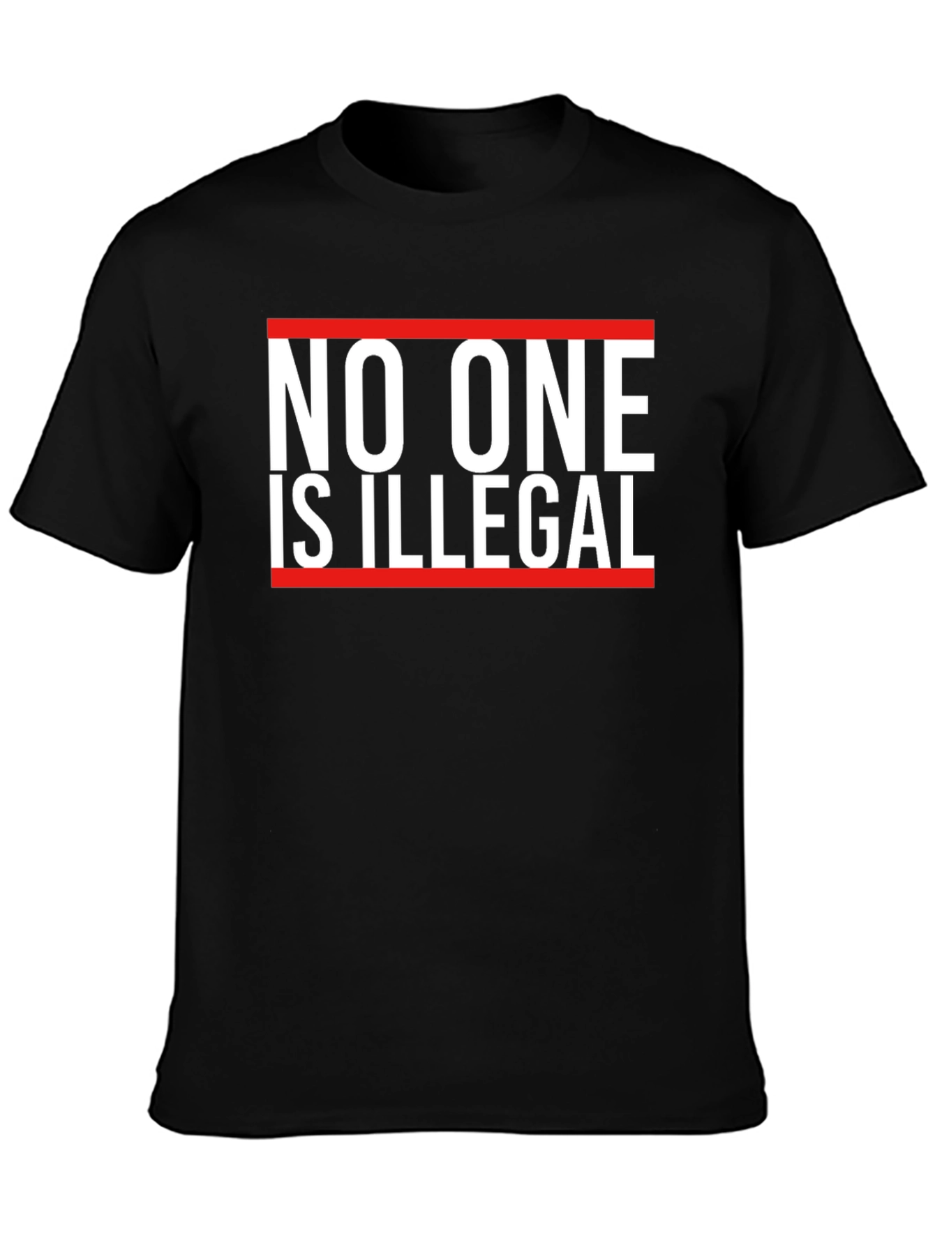 No One is Illegal Graphic Tee