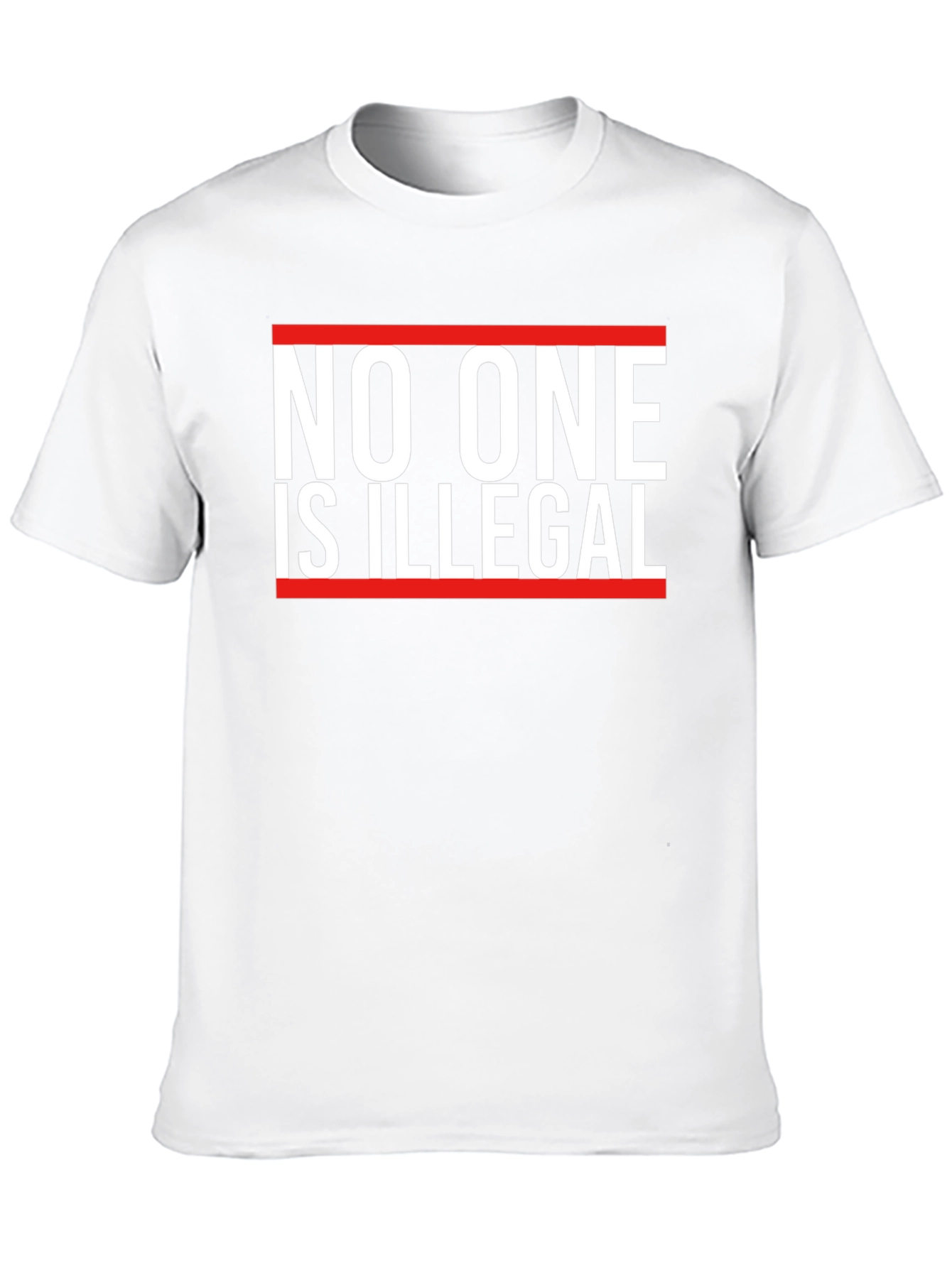 No One is Illegal Graphic Tee