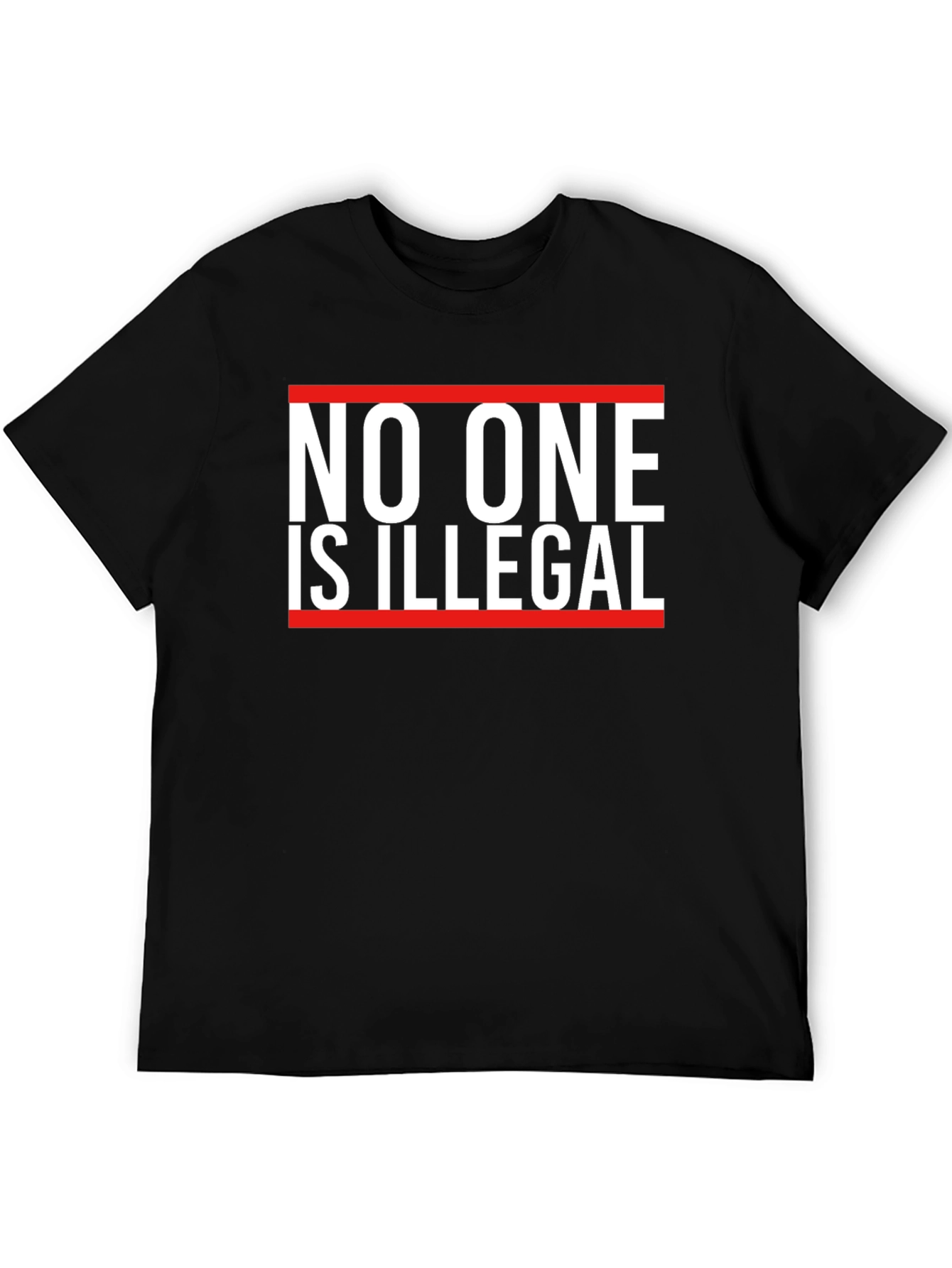 No One is Illegal Graphic Tee