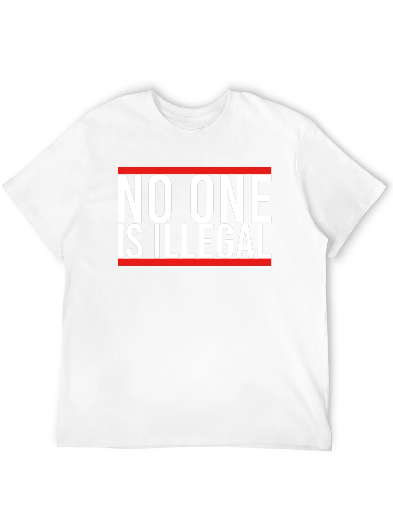 No One is Illegal Graphic Tee