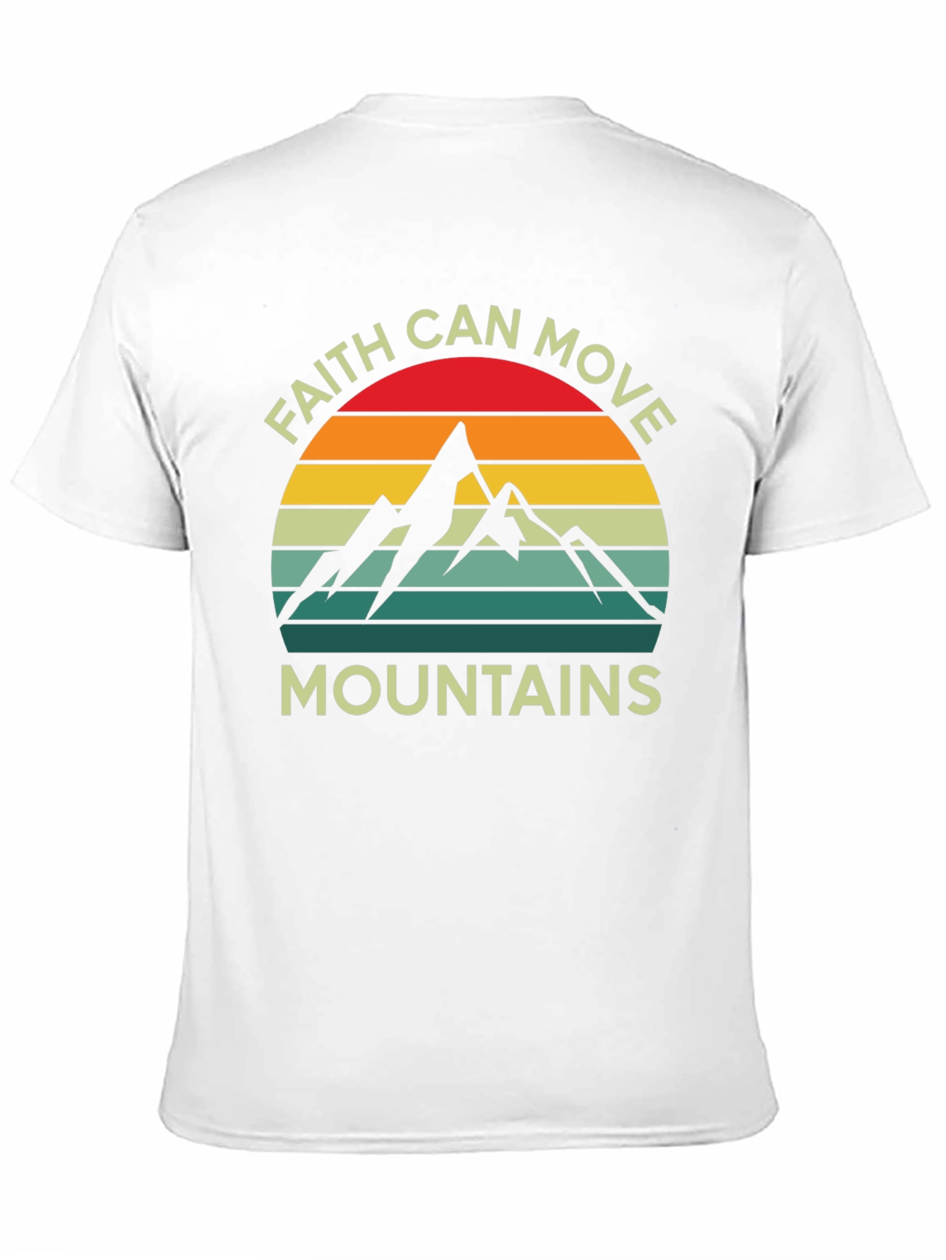 Faith Can Move Mountains Graphic T-Shirt